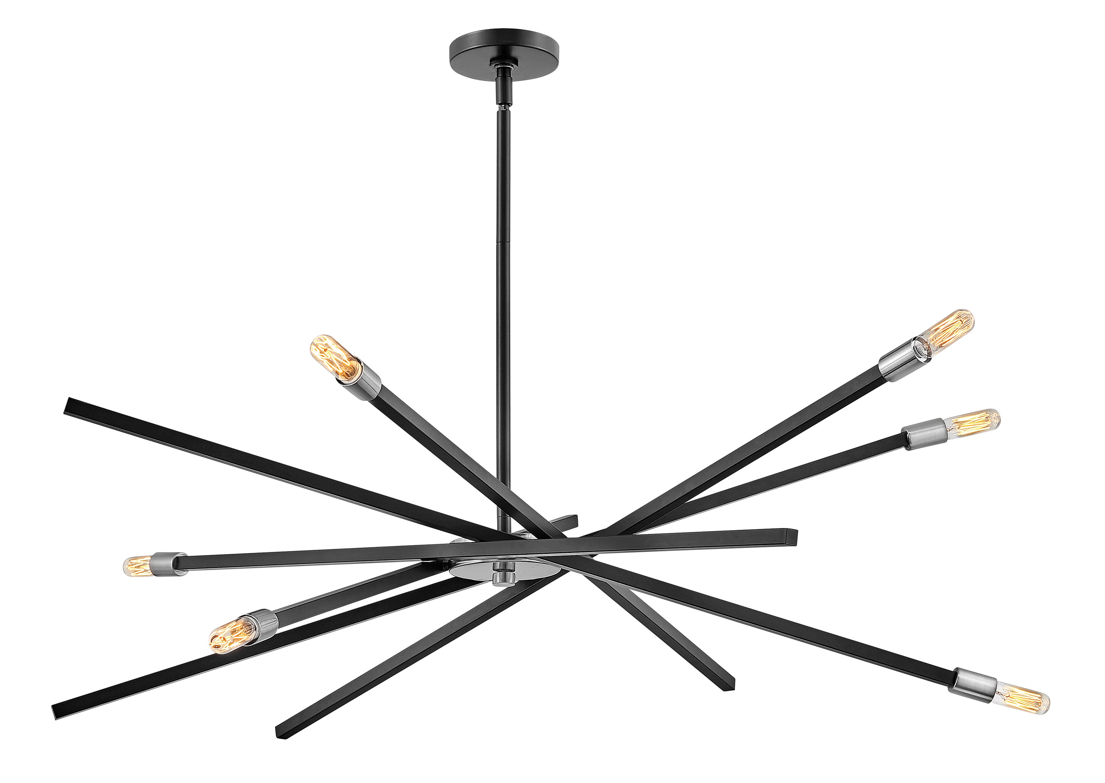Archer Large Adjustable Single Tier Chandelier