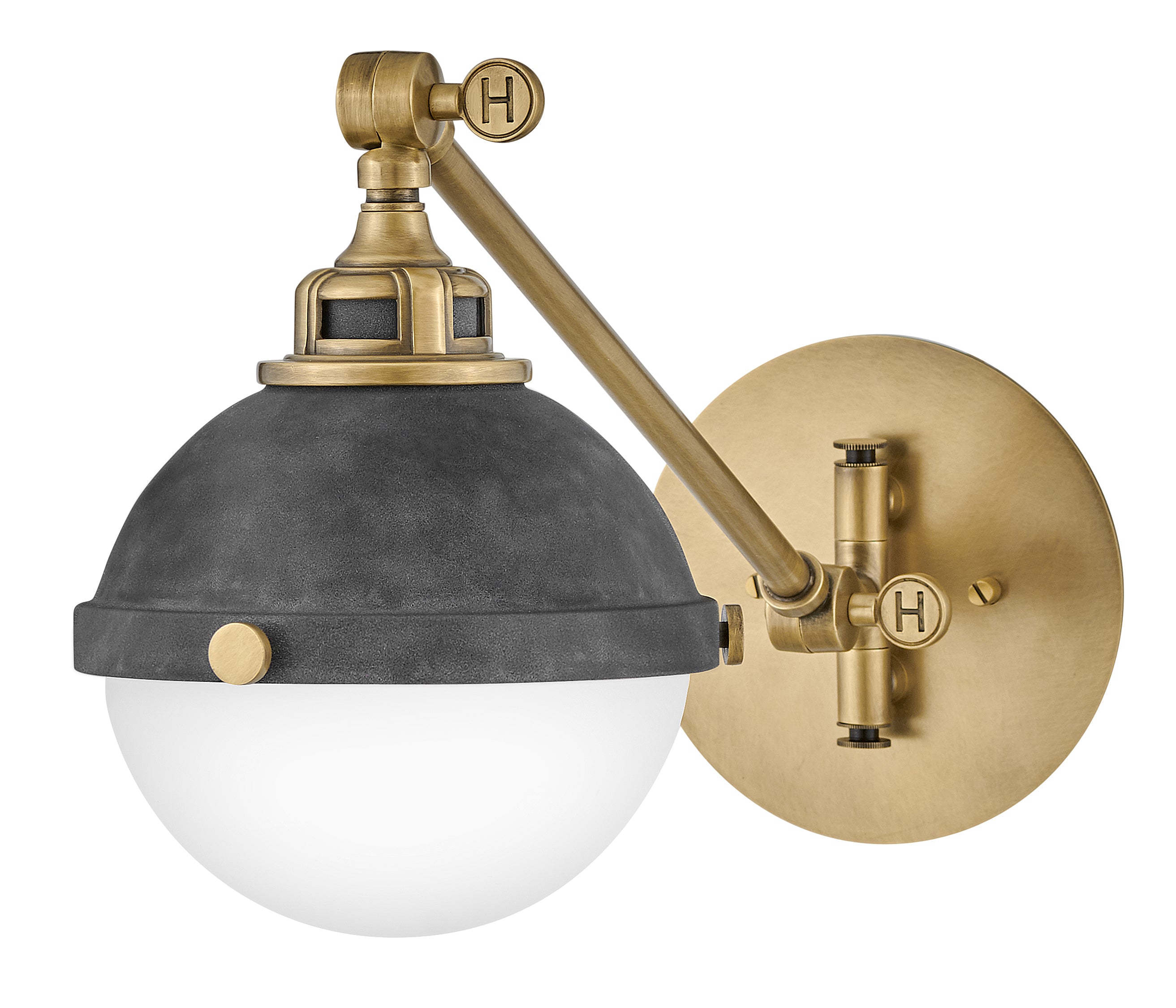 Fletcher Small Swing Arm Single Light Sconce
