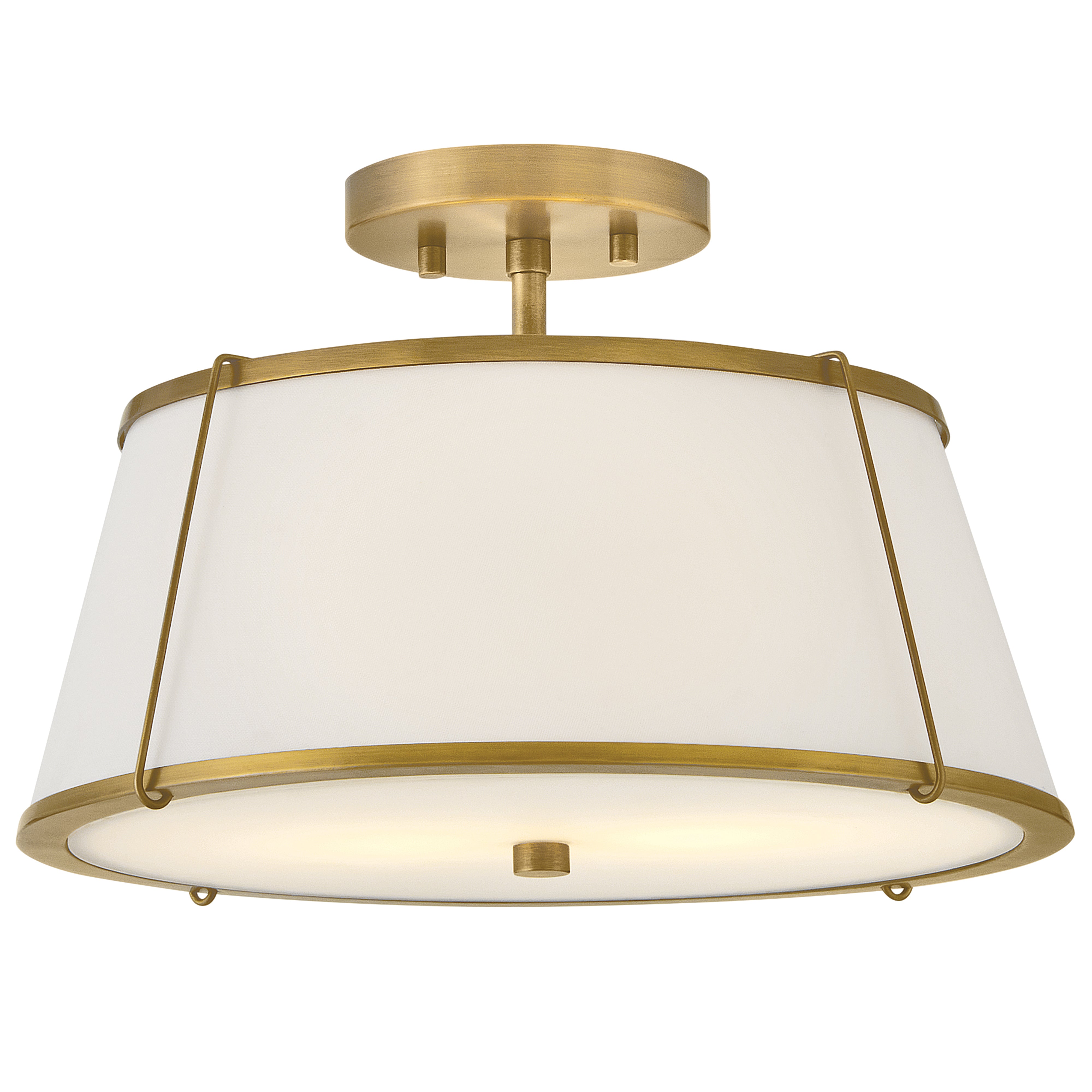 Clarke Medium Semi-Flush Mount
