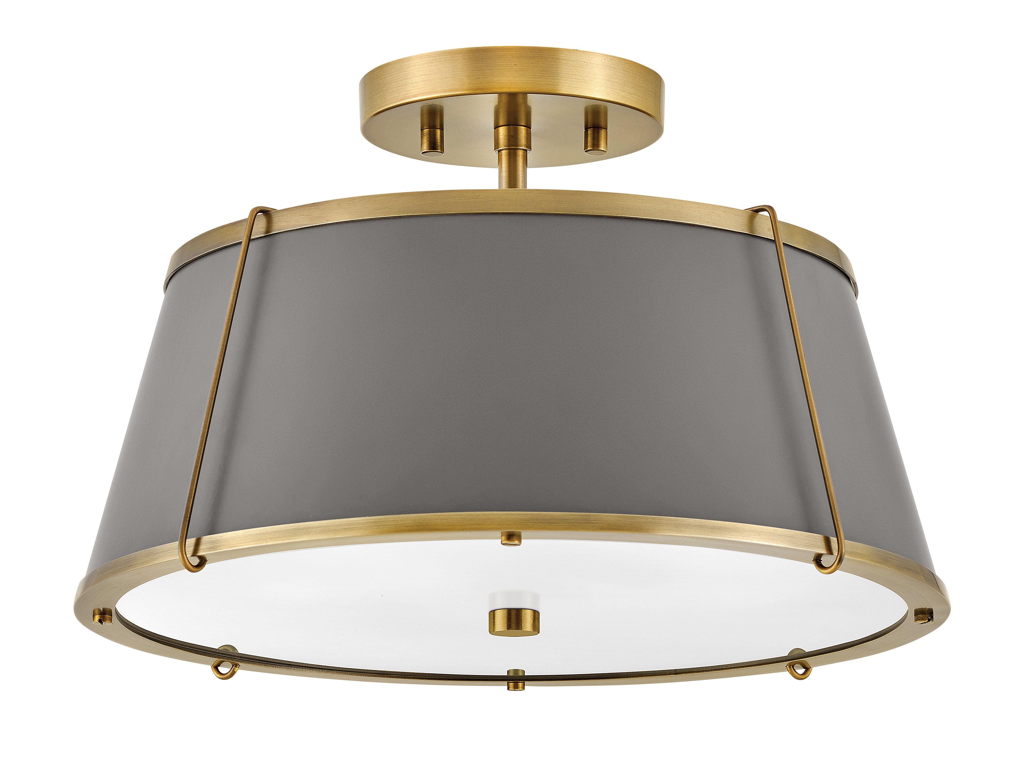 Clarke Medium Semi-Flush Mount