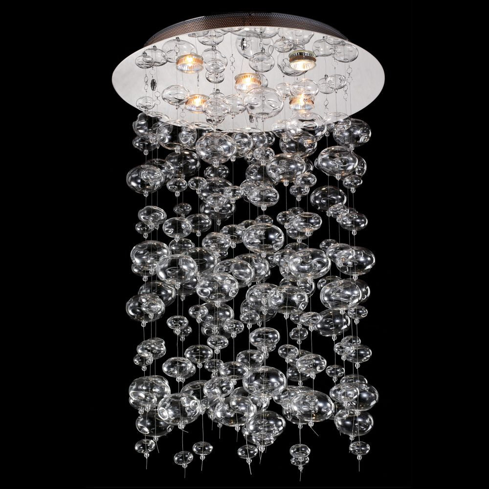 Bubble Slass Flush Mount