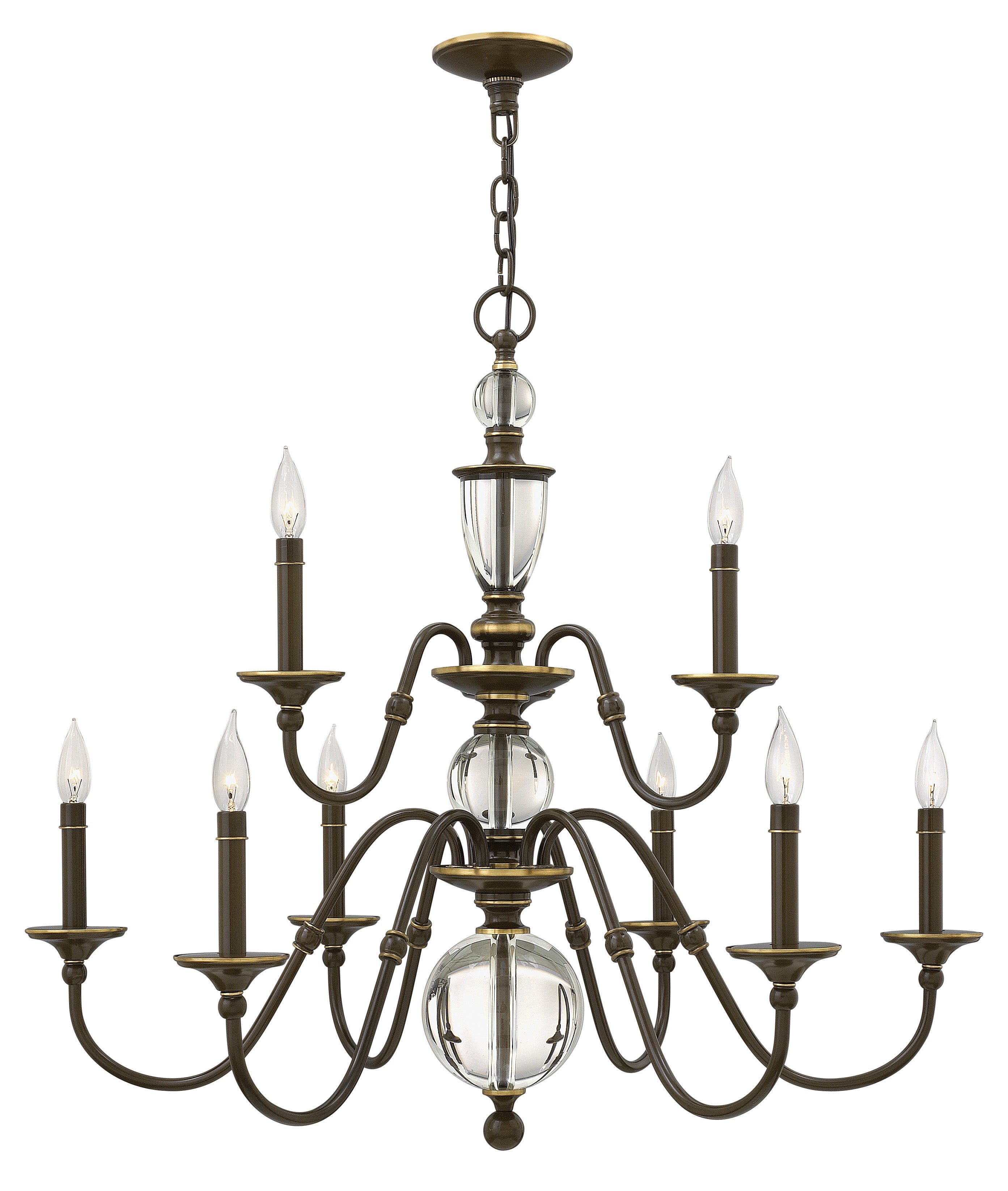 Eleanor Medium Two Tier Chandelier