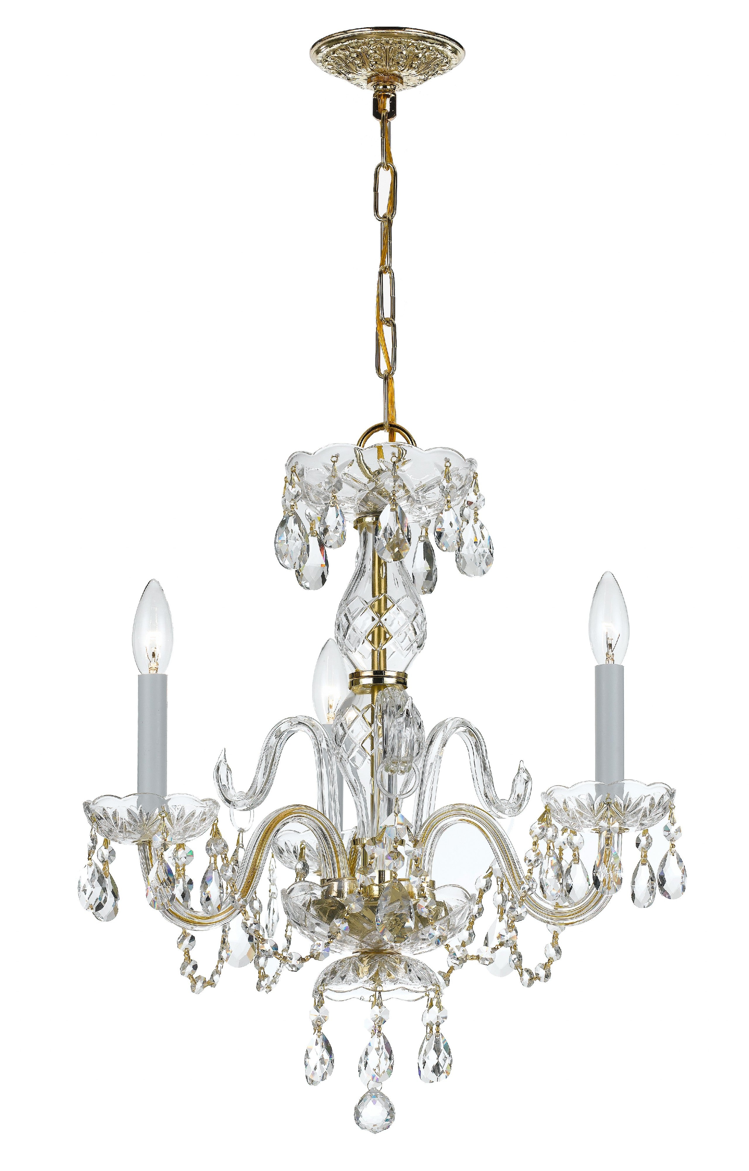 Traditional Crystal 16'' Chandelier