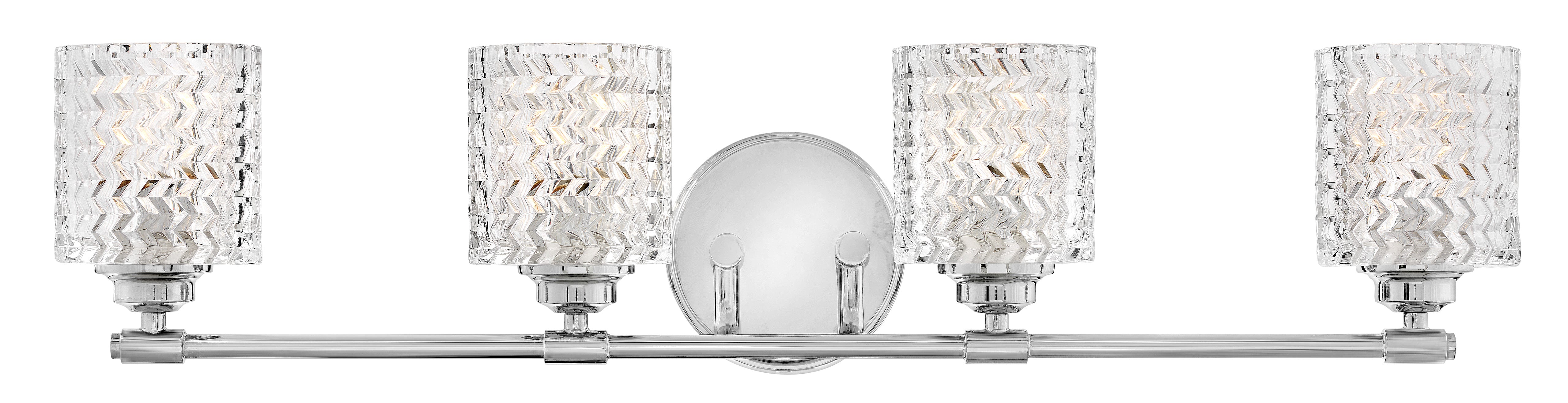 Elle Large Four Light Vanity