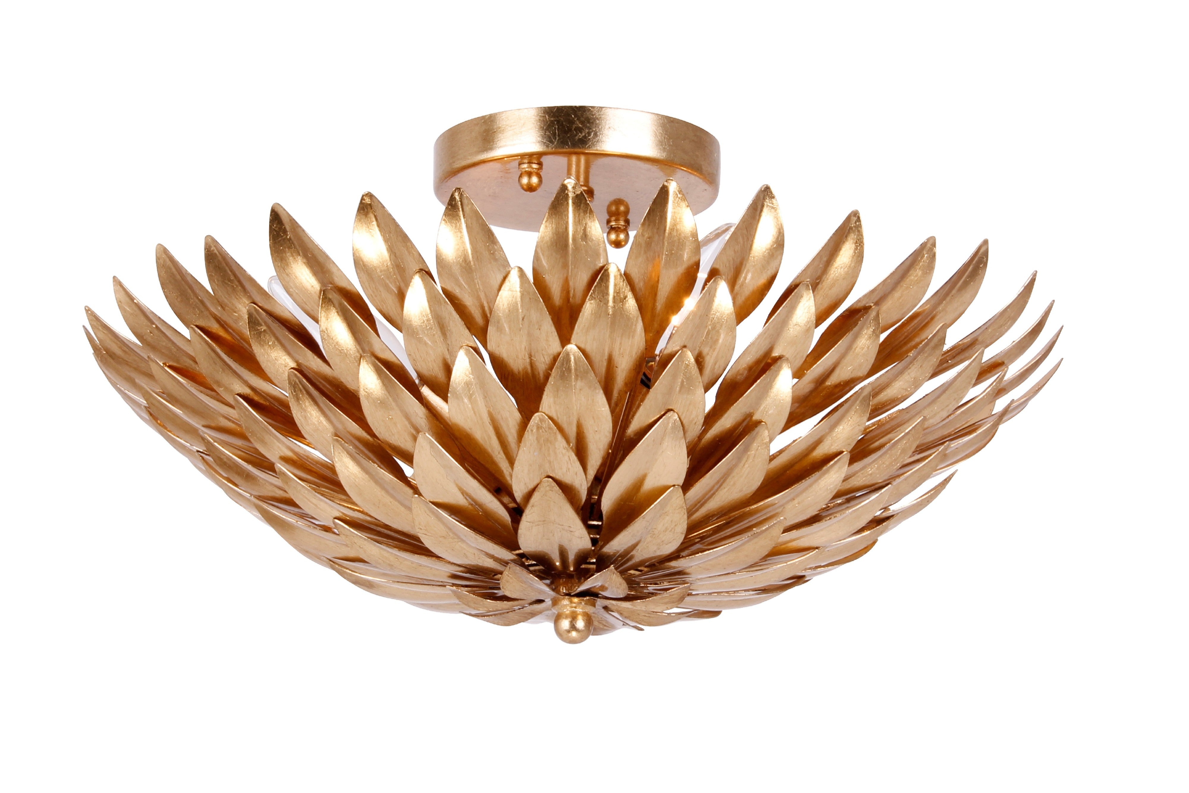 Broche 16'' Semi Flush Mount