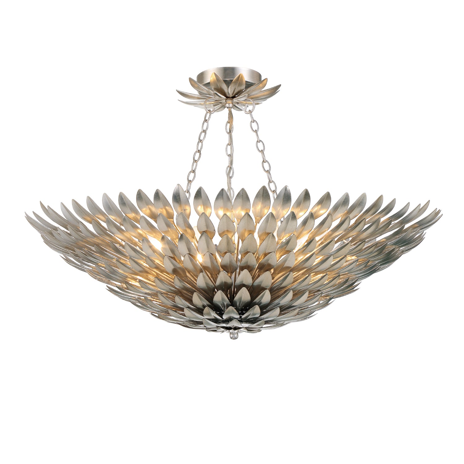Broche 30'' Semi Flush Mount