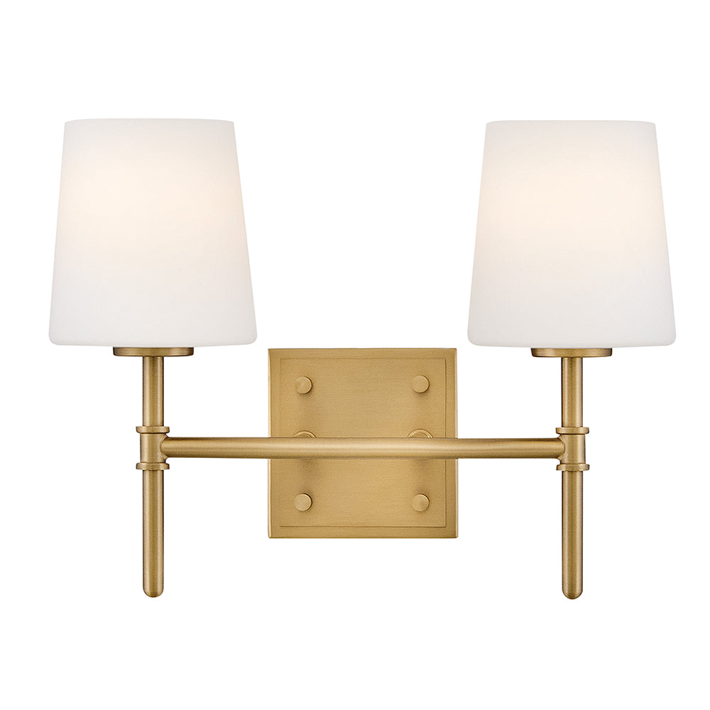 Saunders Small Two Light Vanity