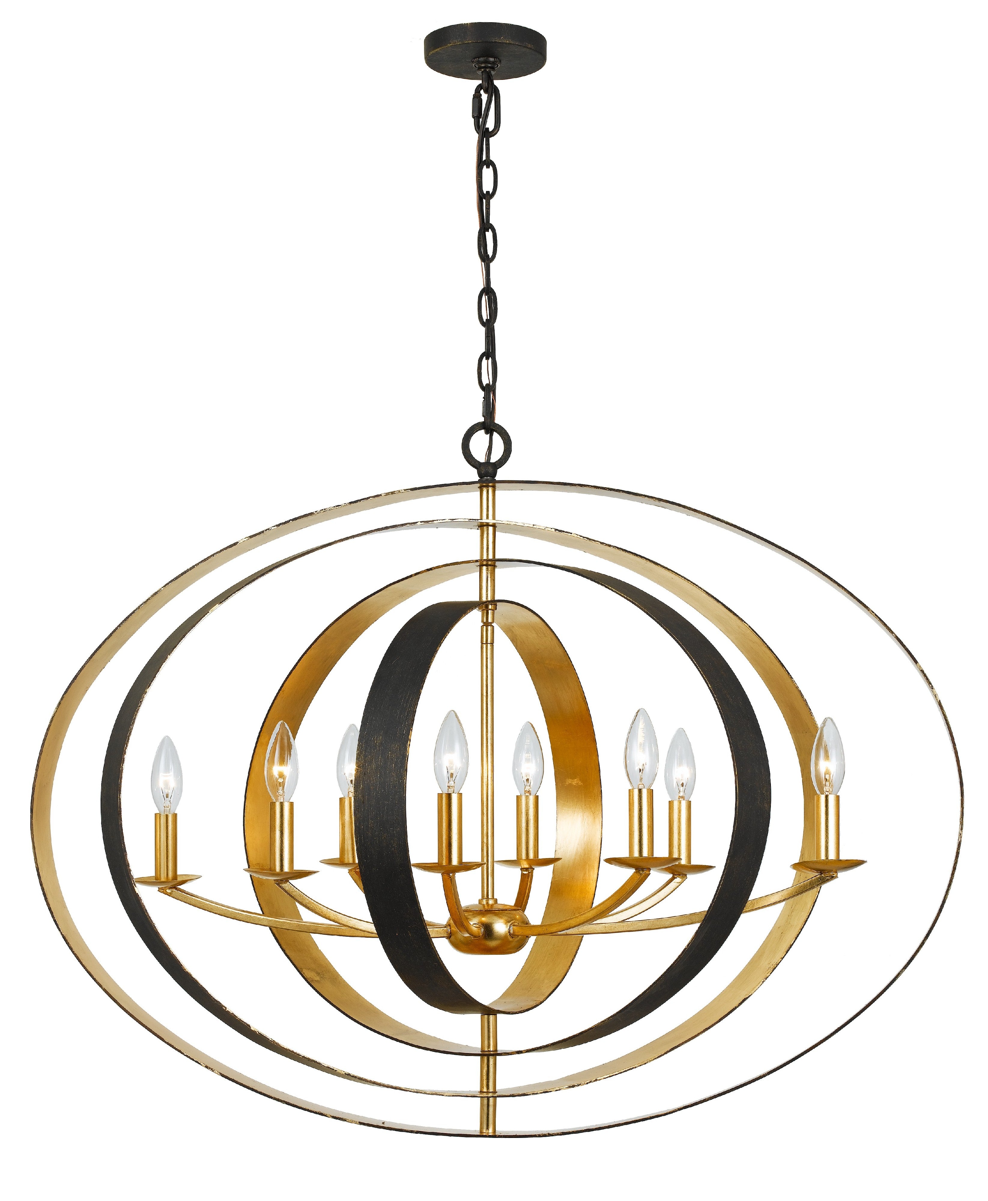 Luna 36'' Oval Chandelier