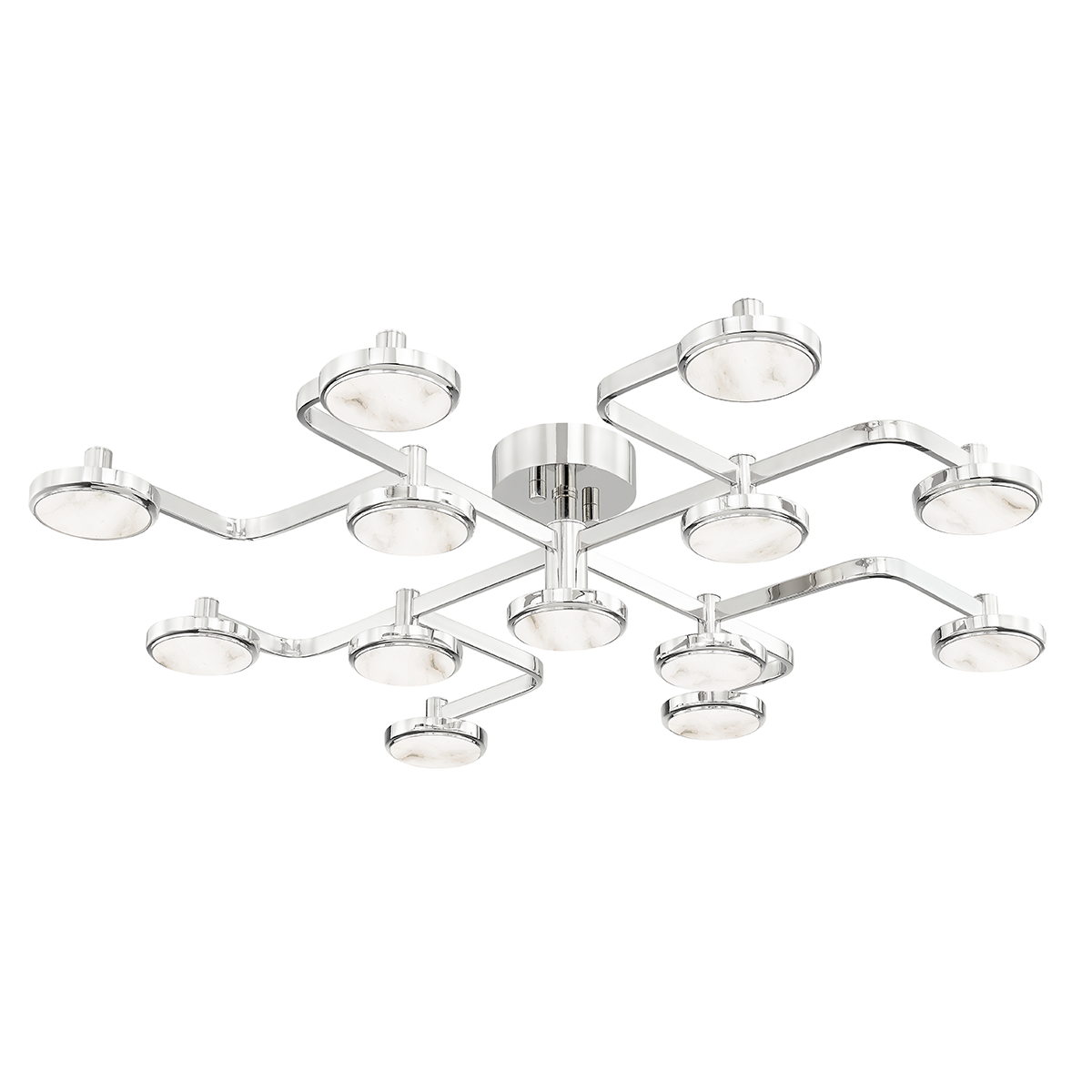Meander Semi Flush
