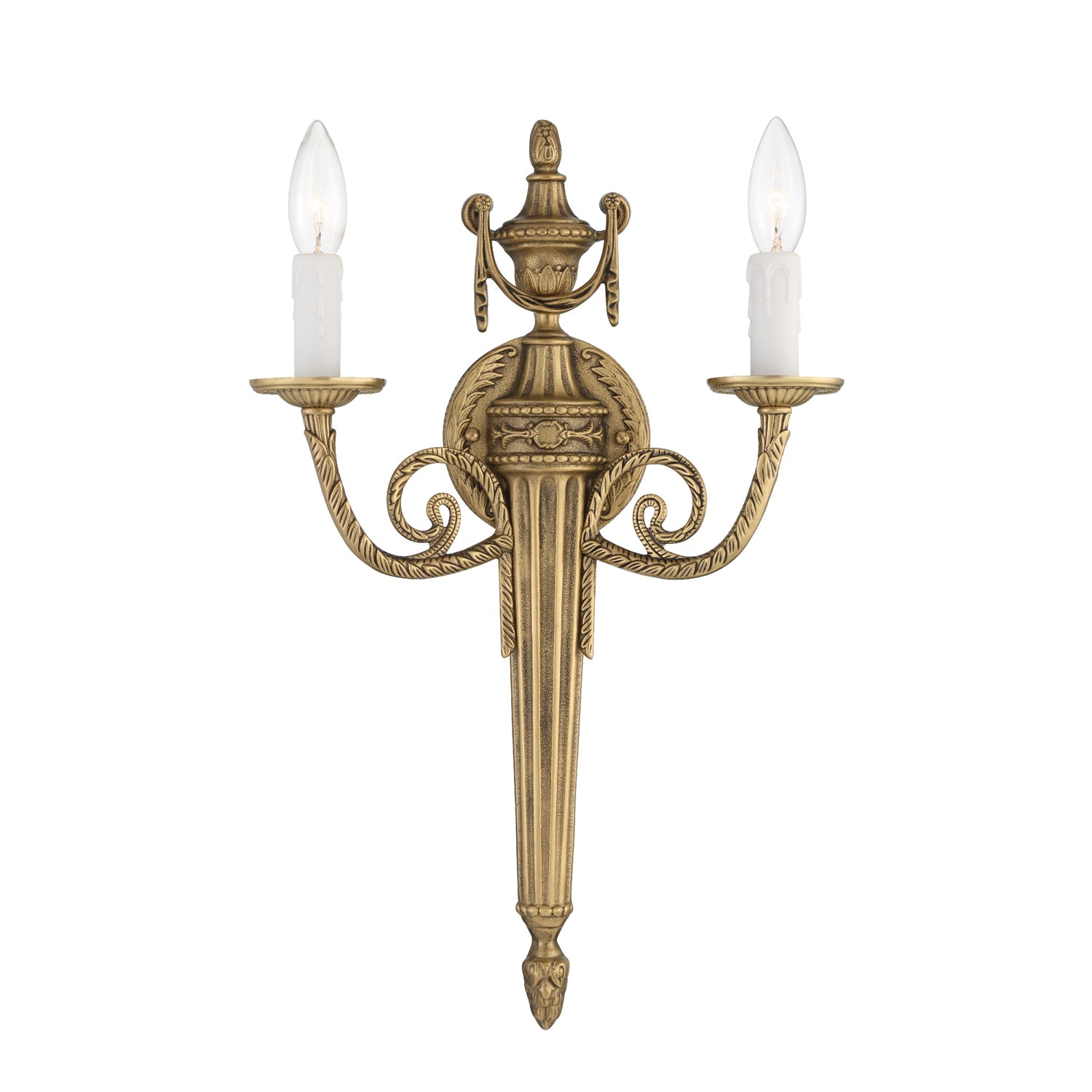 Cast Brass Wall Mount Sconce