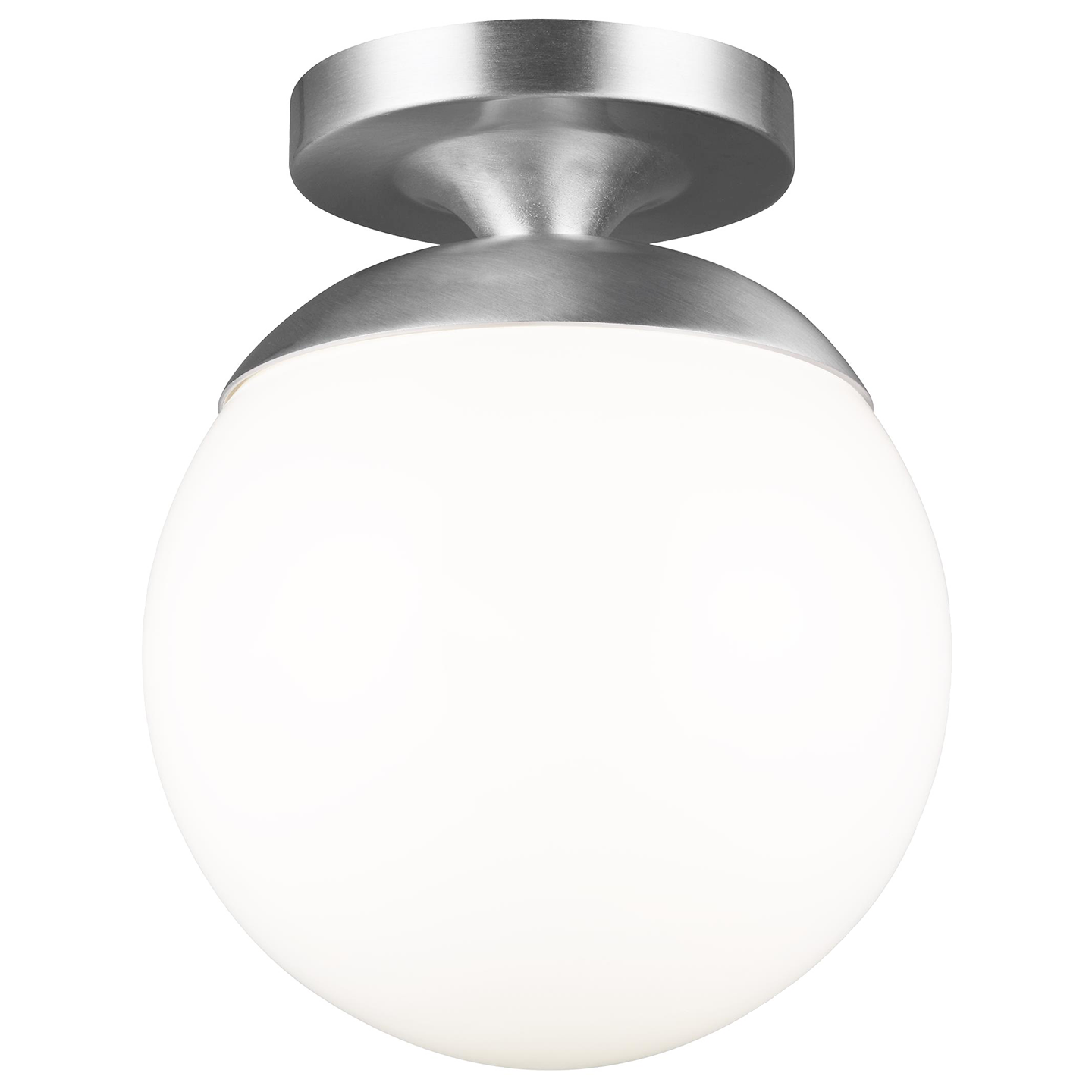 Leo - Hanging Globe One Light Wall / Ceiling Semi-Flush Mount