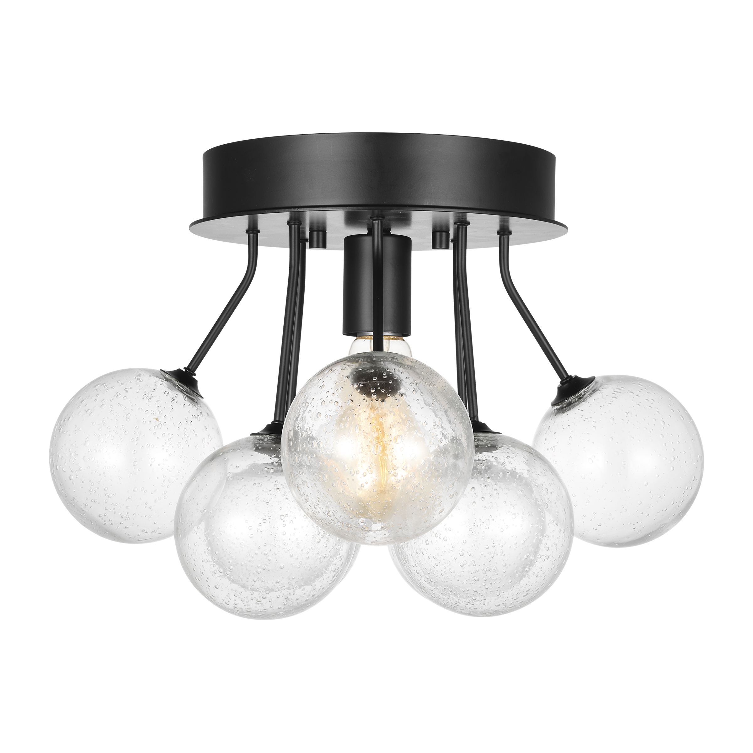 Bronzeville One Light Semi-Flush Mount