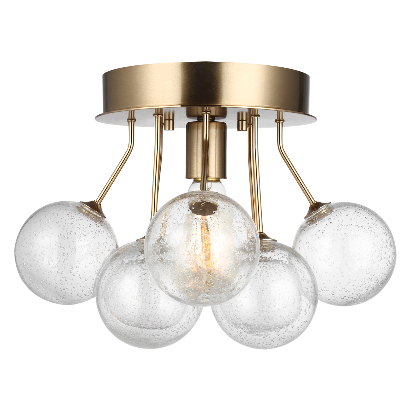 Bronzeville One Light Semi-Flush Mount