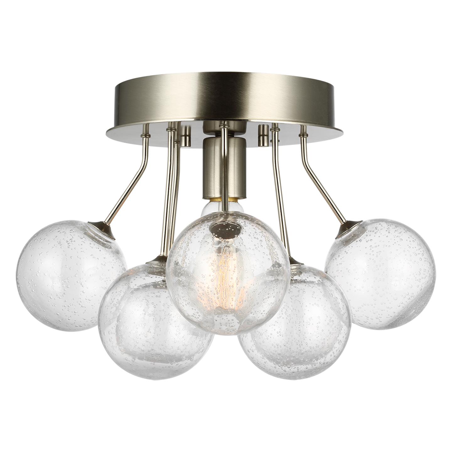 Bronzeville One Light Semi-Flush Mount