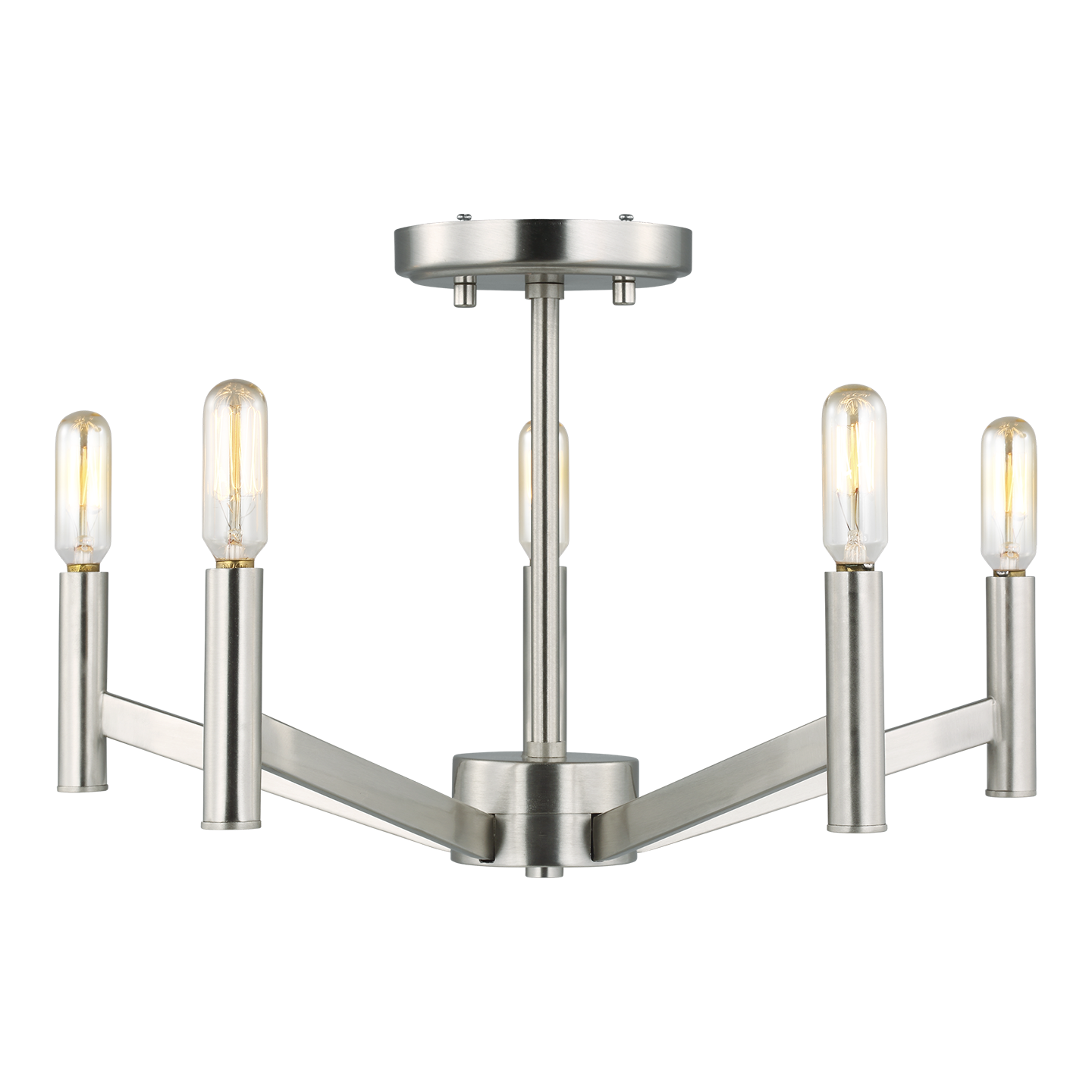 Vector Five Light Semi-Flush Mount