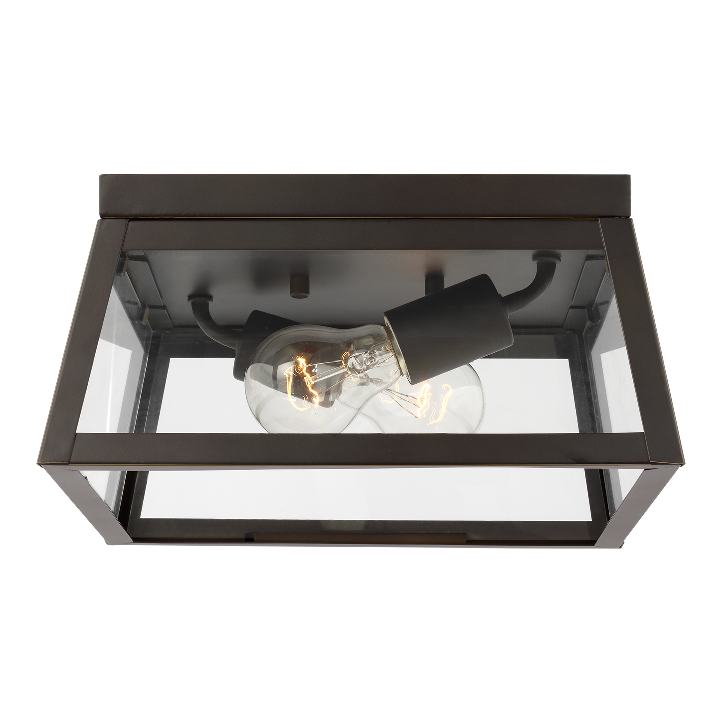 Founders Two Light Outdoor Flush Mount