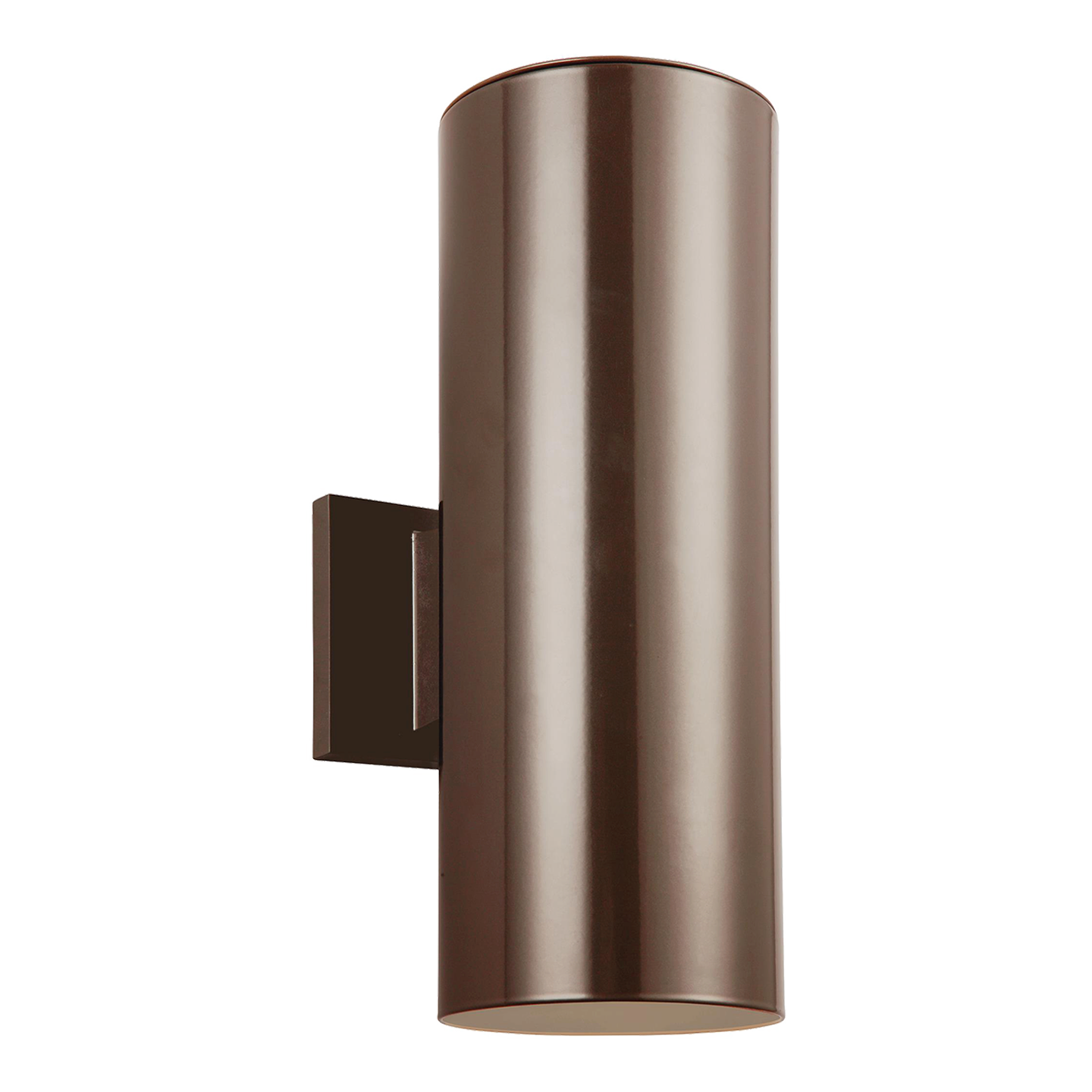 Outdoor Cylinders Small Two Light Outdoor Wall Lantern