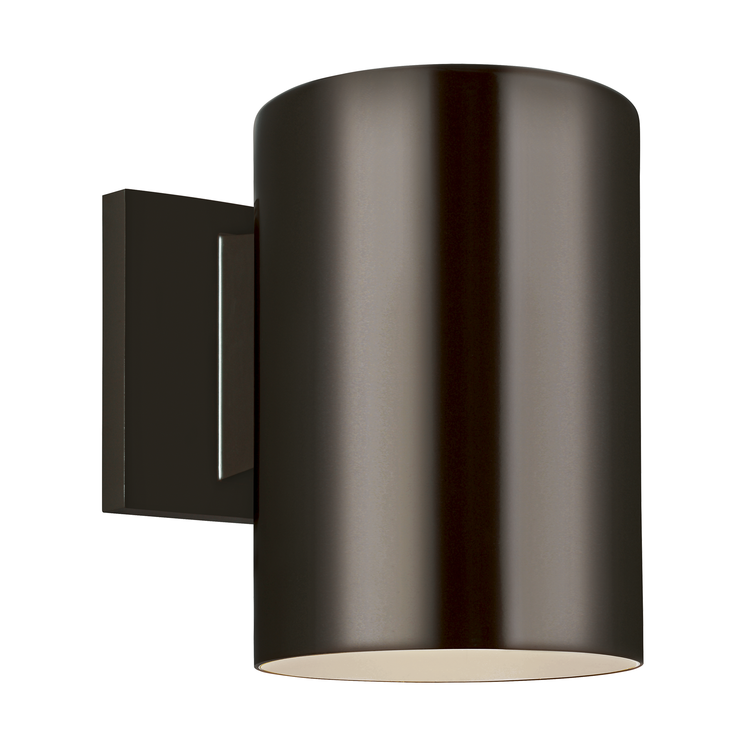 Outdoor Cylinders Small LED Wall Lantern