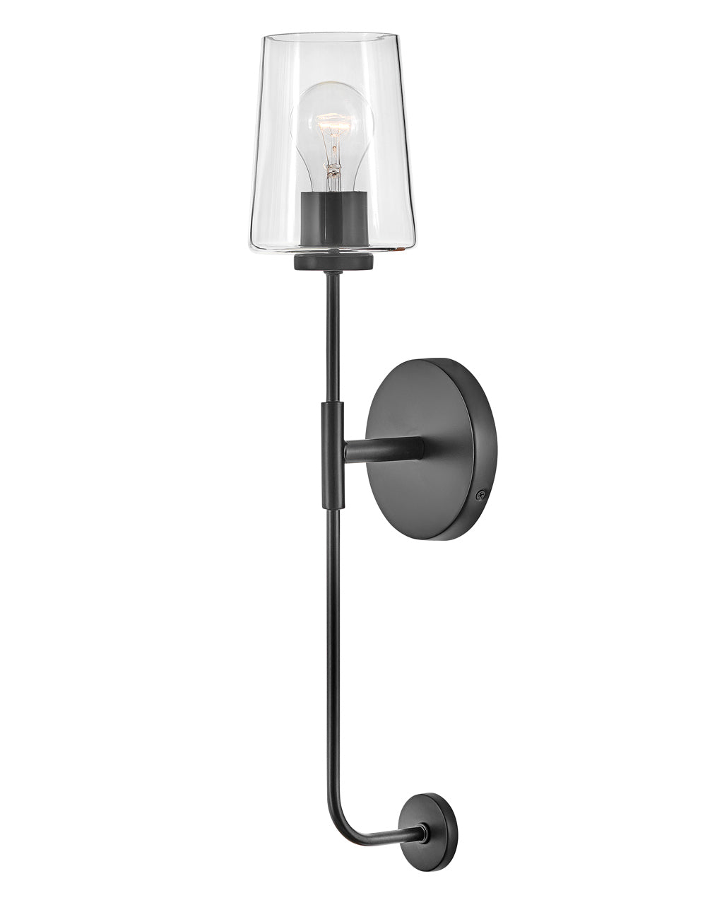 Kline Large Single Light Tall Sconce