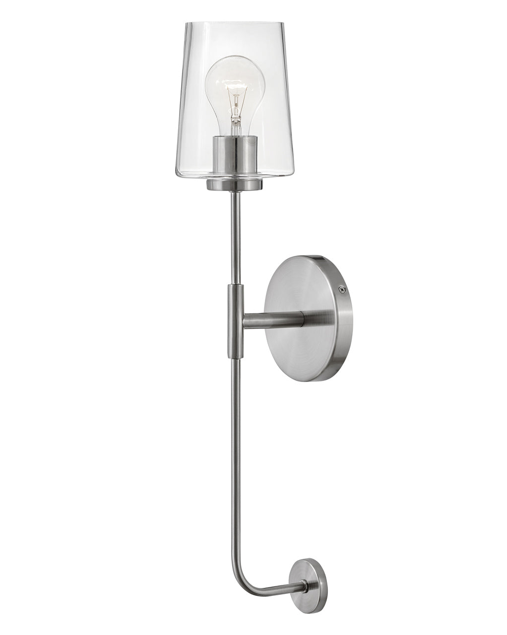 Kline Large Single Light Tall Sconce