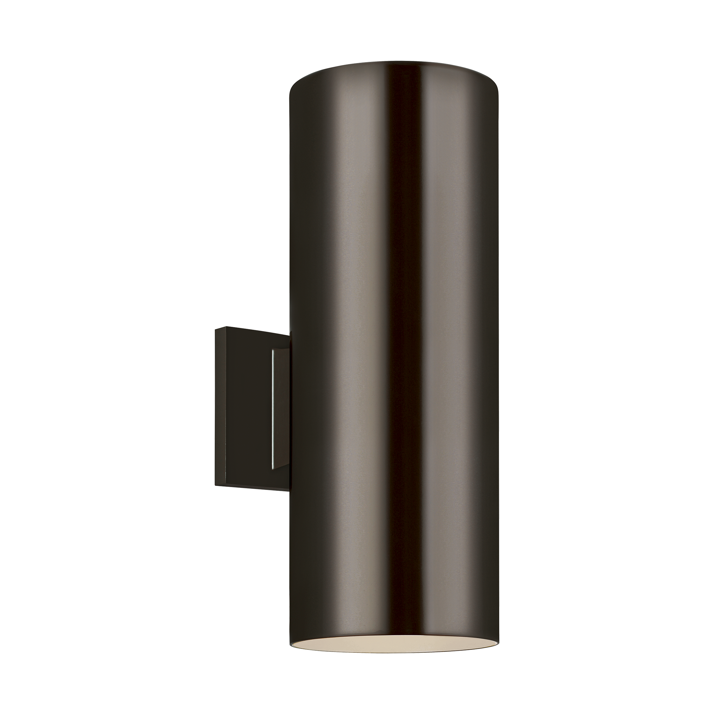 Outdoor Cylinders Small 2 LED Wall Lantern