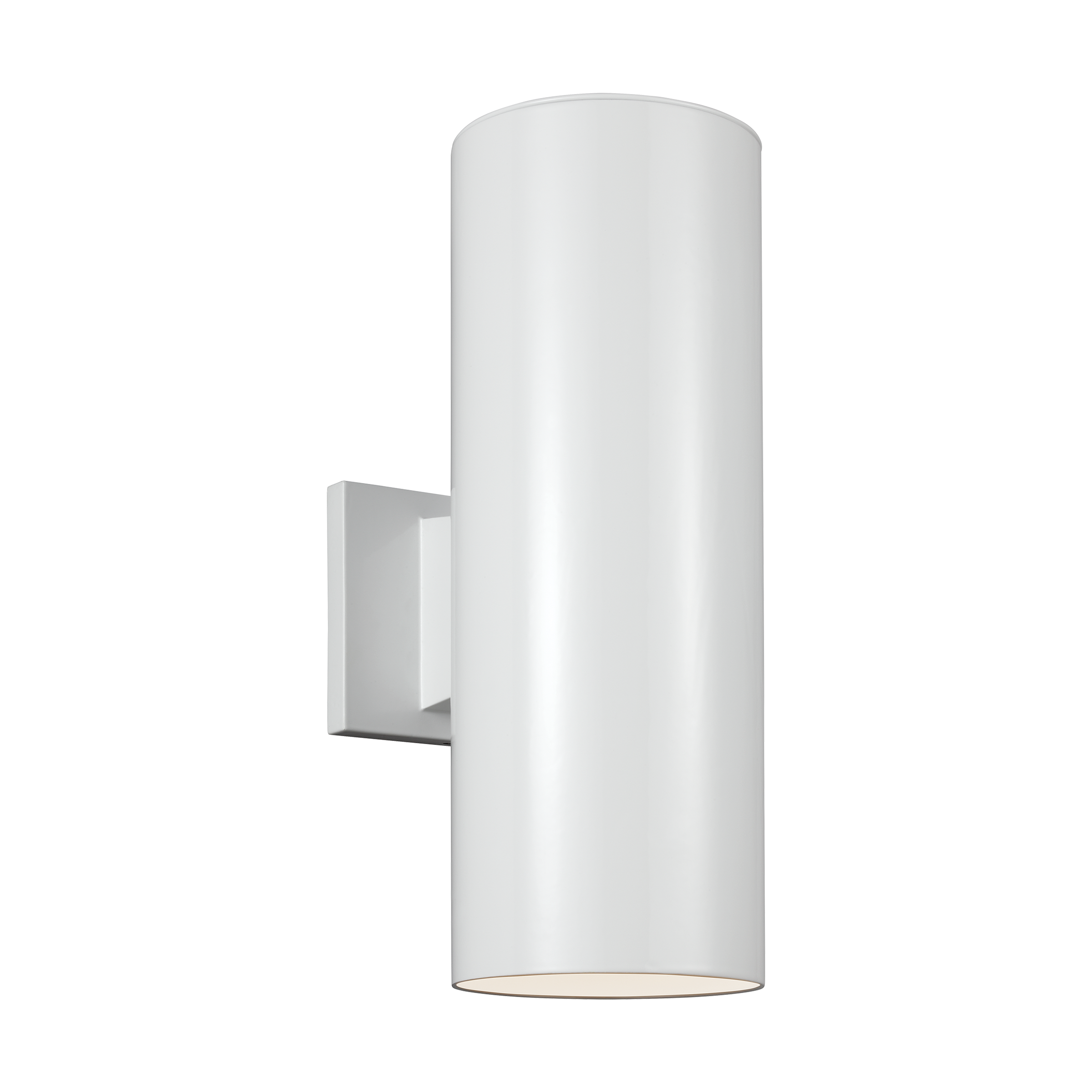Outdoor Cylinders Small 2 LED Wall Lantern