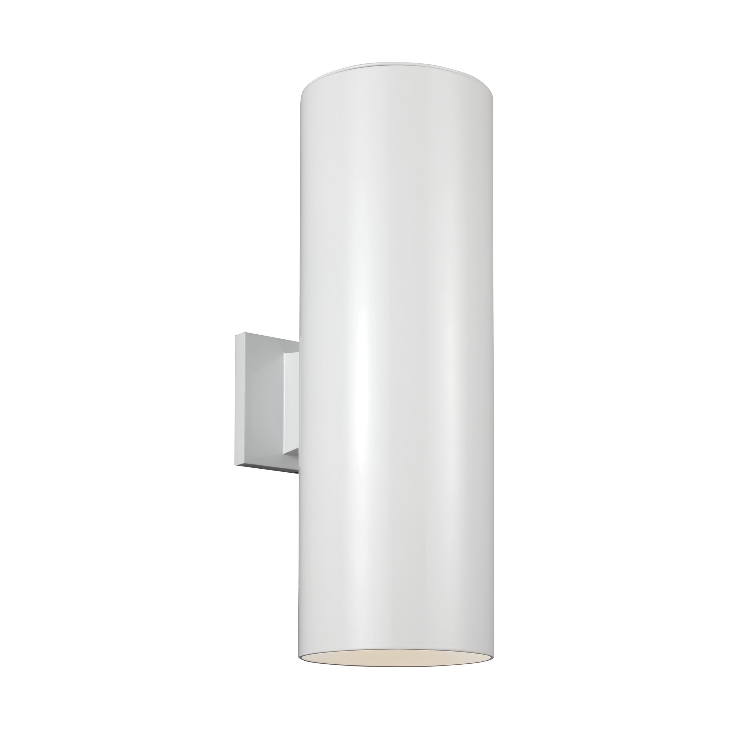 Outdoor Cylinders Large 2 LED Wall Lantern
