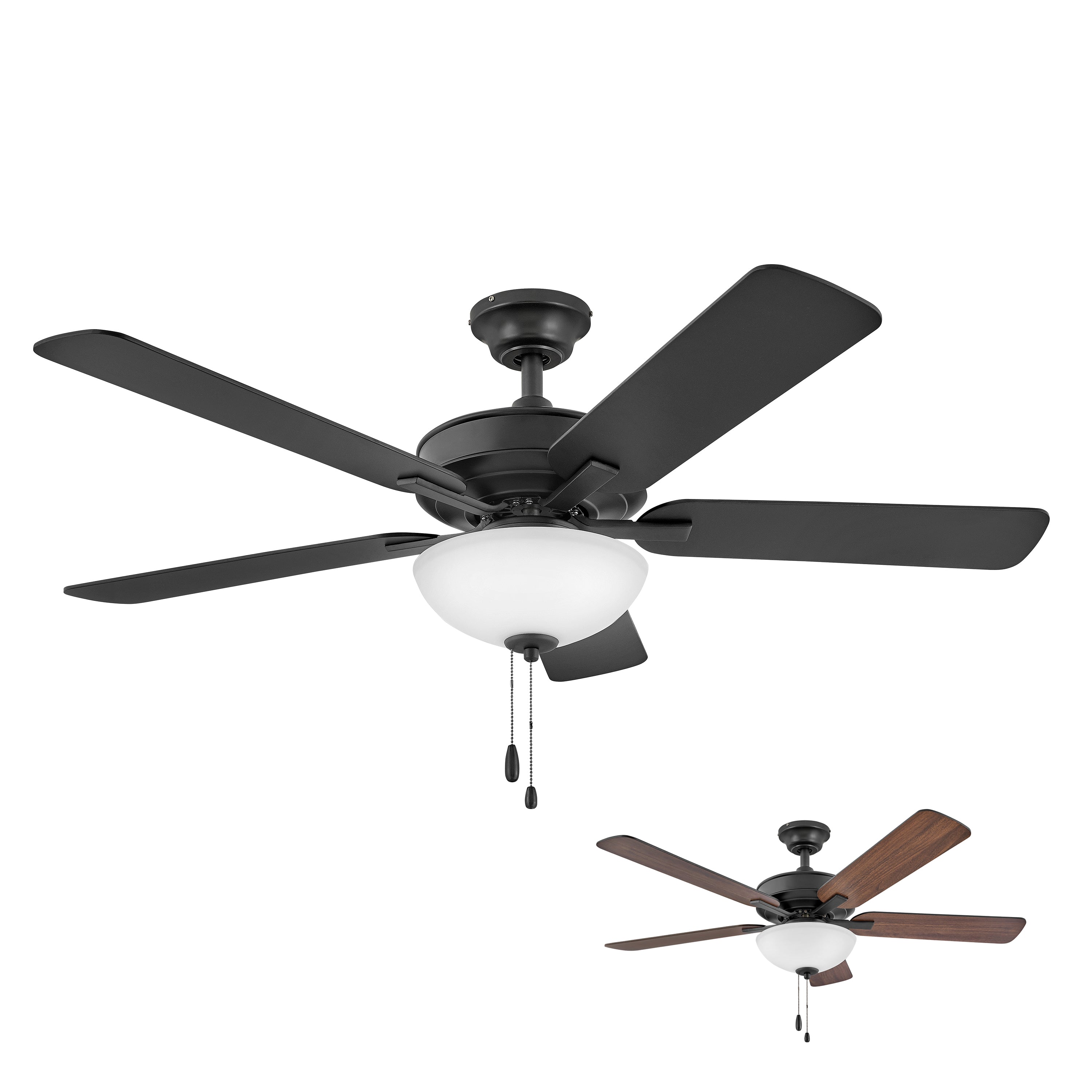Metro Illuminated 52" LED Fan
