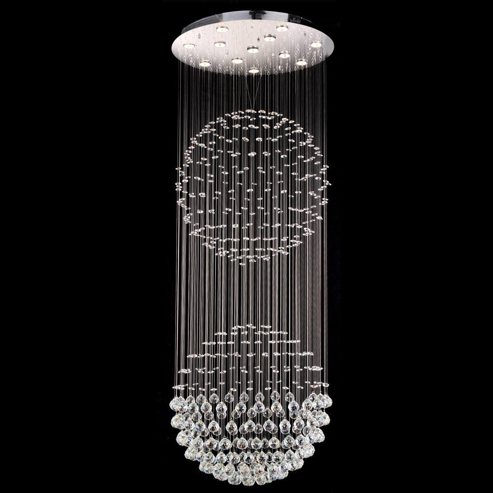 String Lighting Chandelier