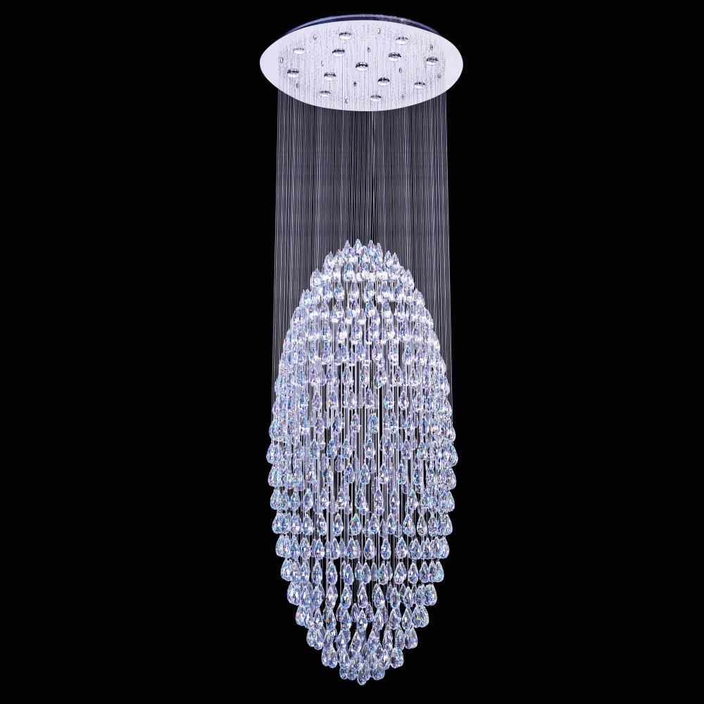 String Lighting Chandelier