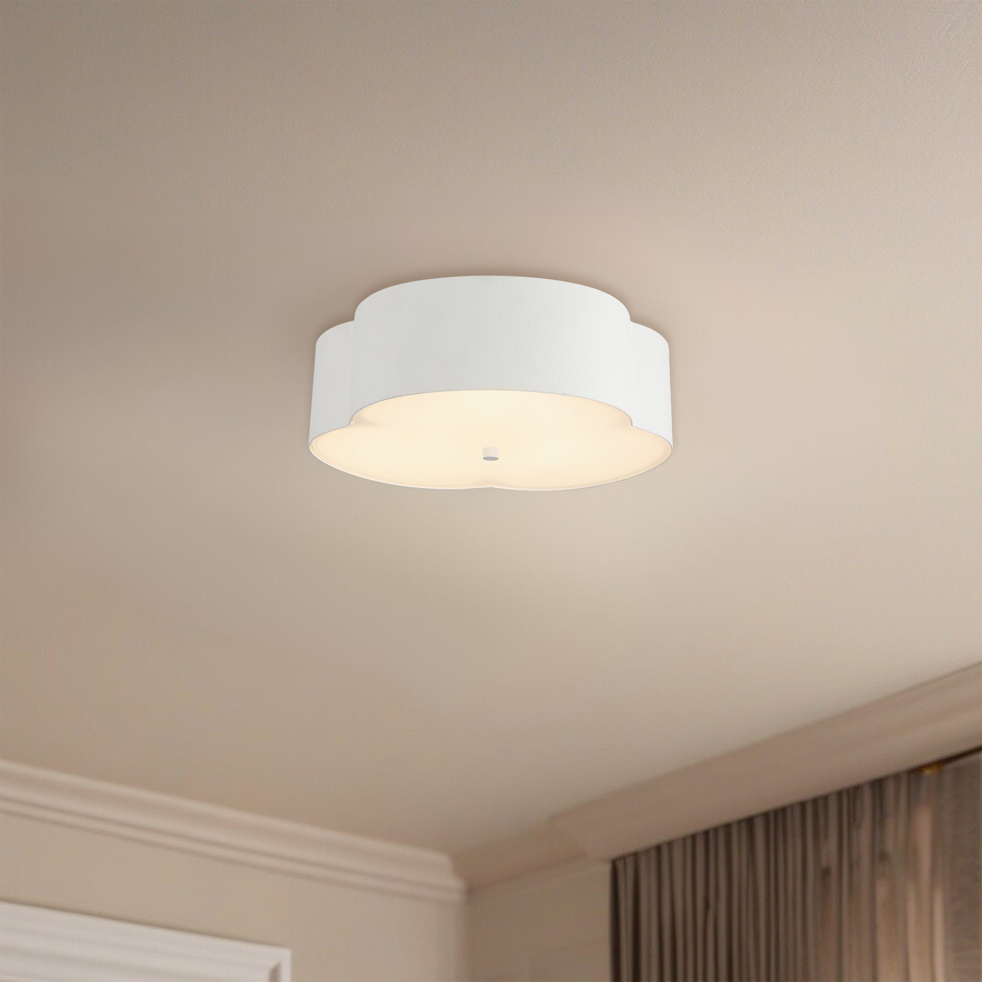 Adella 14" Socket Flush Mount