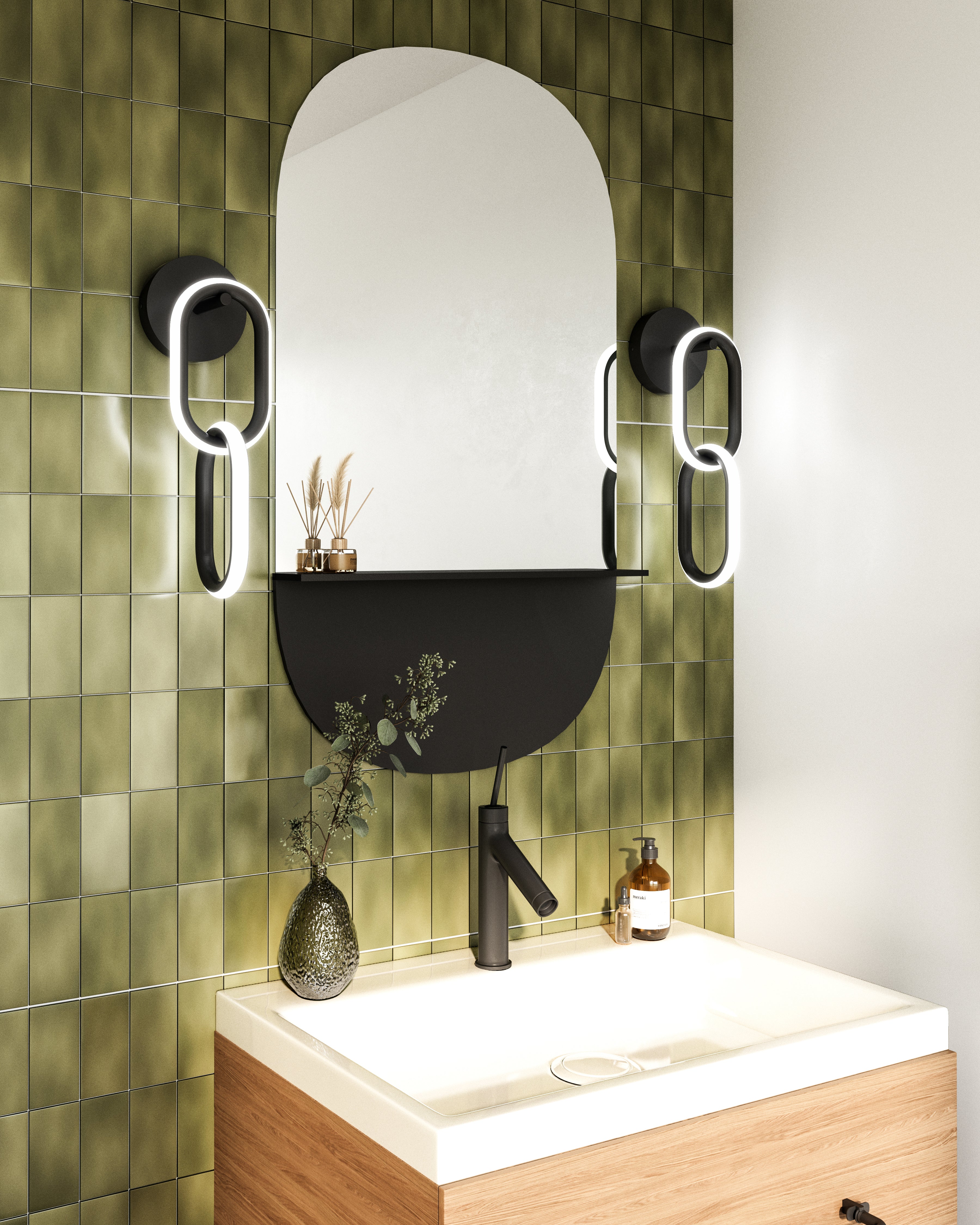 Airen 17" LED Wall Sconce