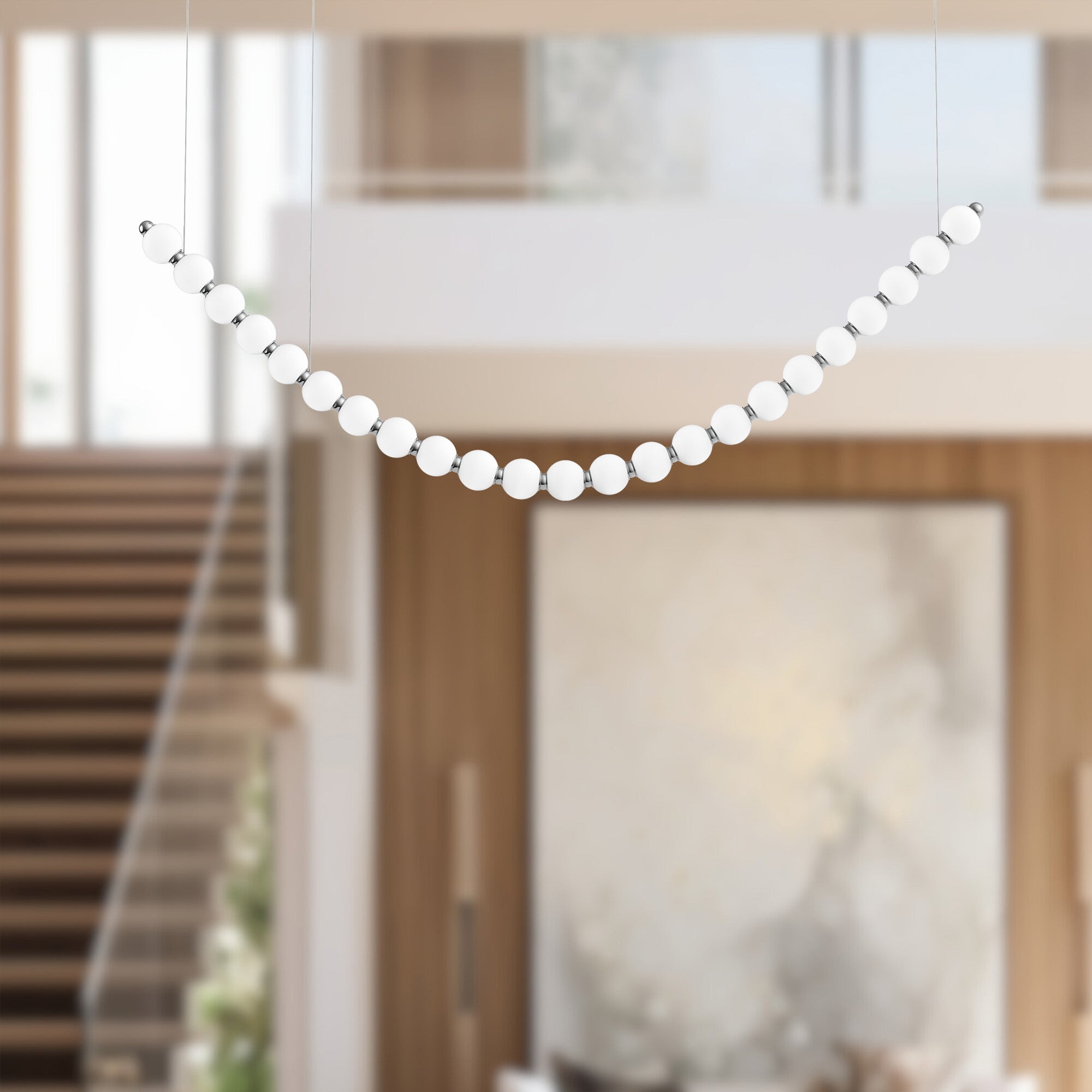 Akoya 79" LED Chandeliers