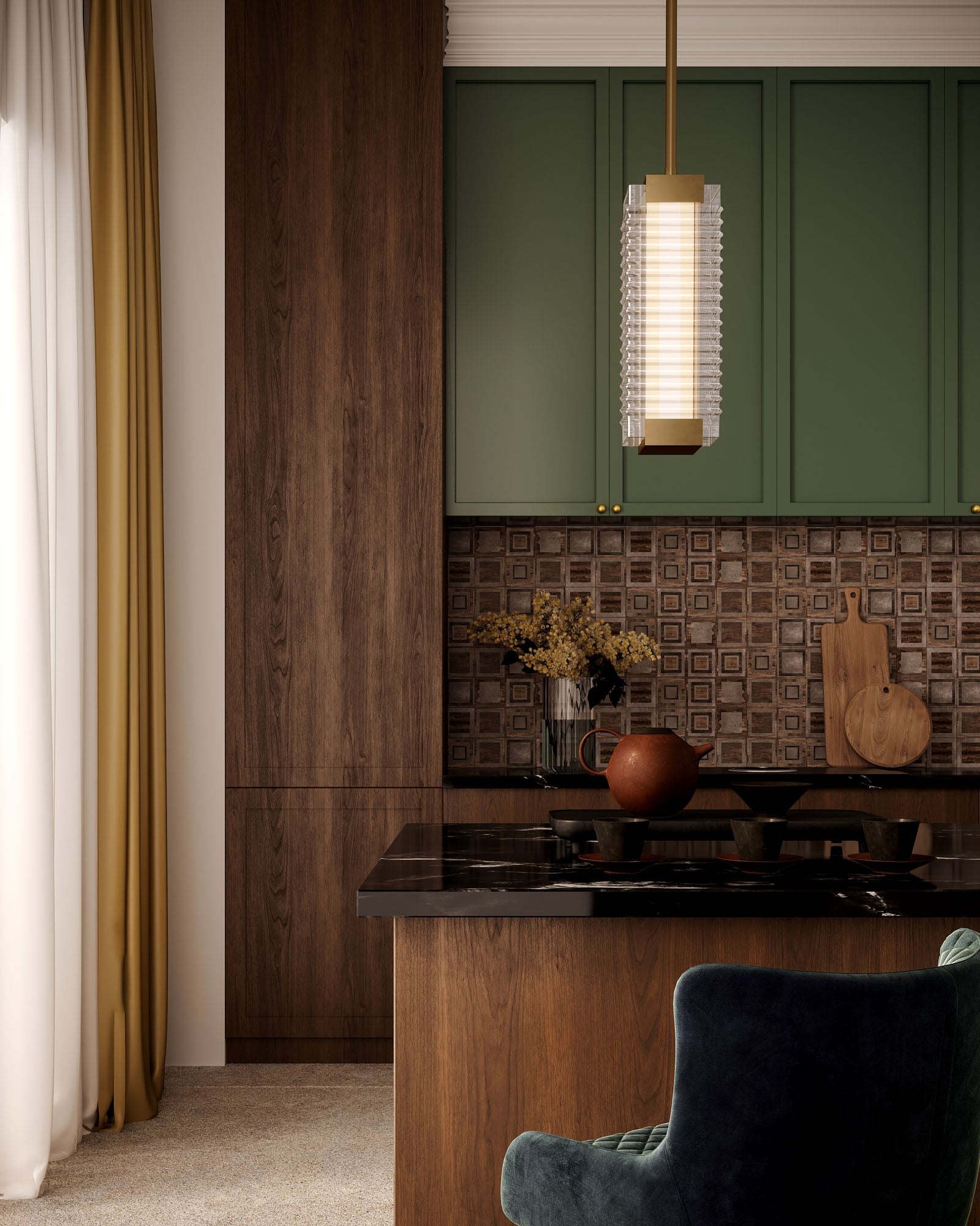 Alai 16" LED Pendant