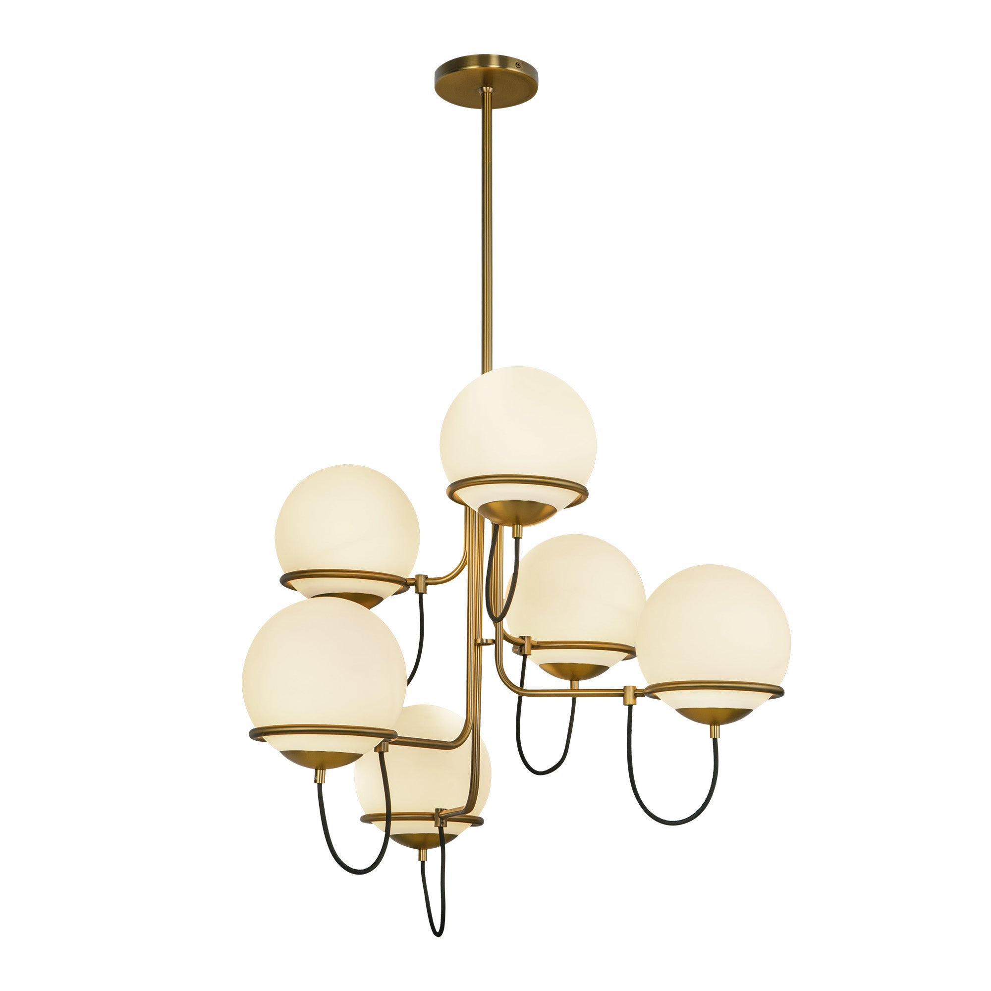 Alba 32" 6 Lights Chandelier