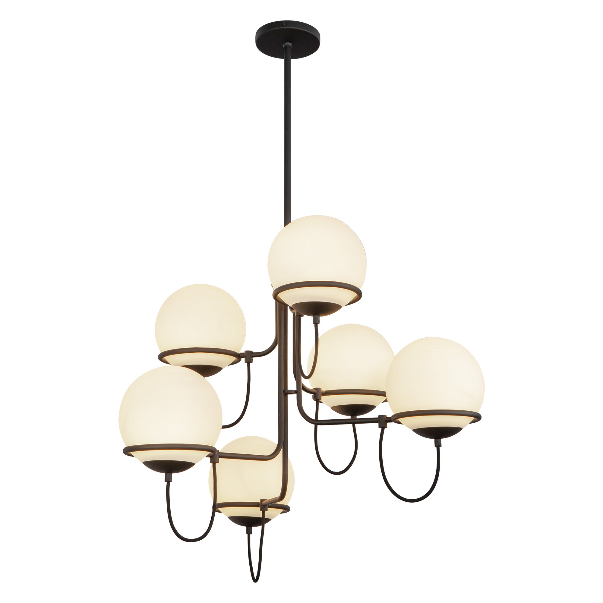 Alba 32" 6 Lights Chandelier