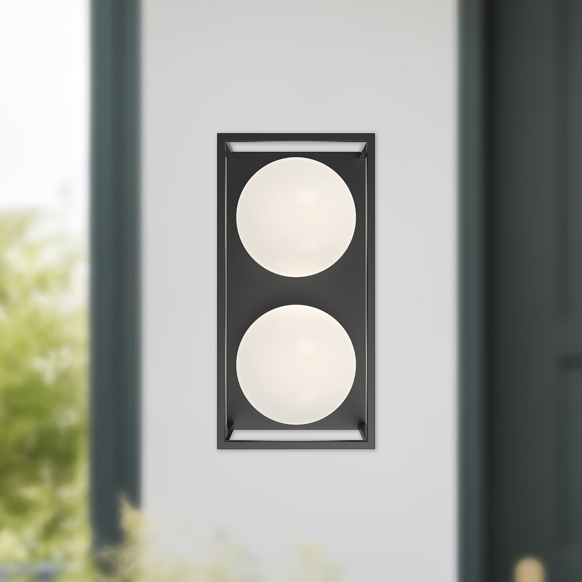Amelia 13" 2 Lights Exterior Wall Sconce