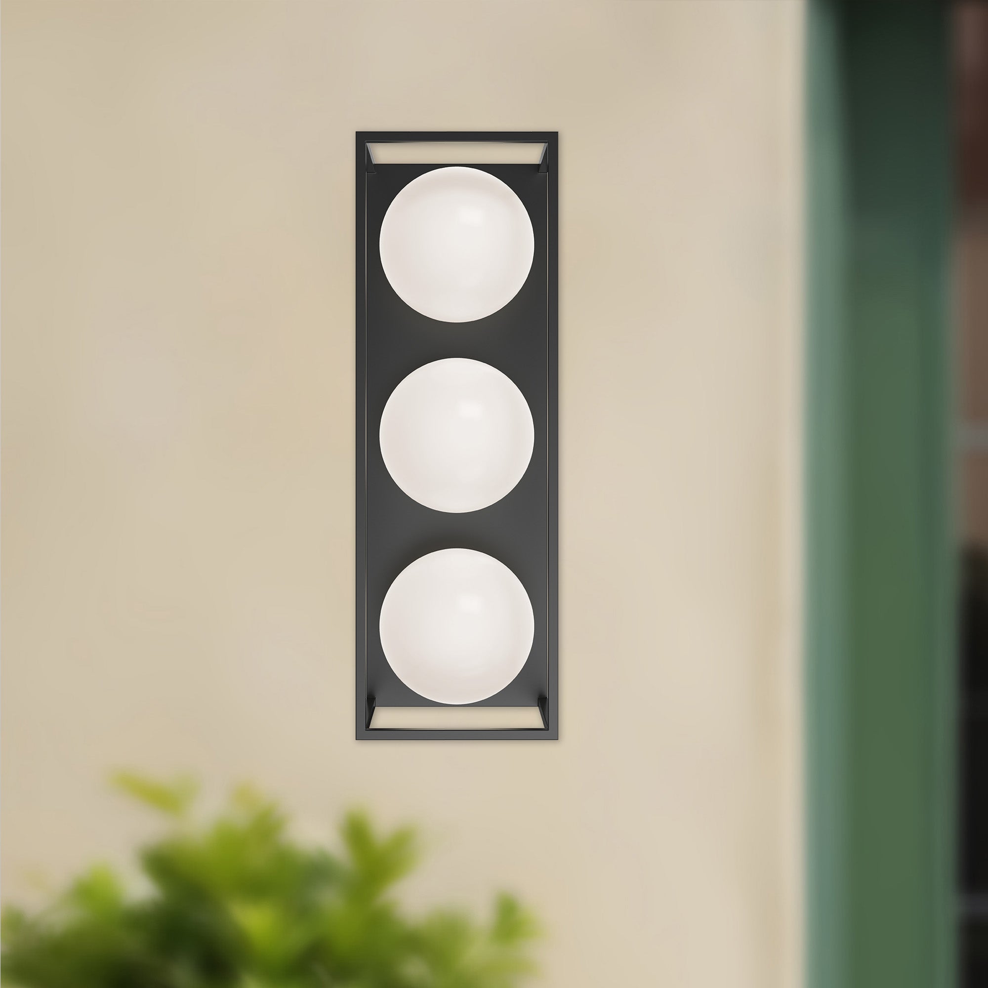 Amelia 19" 3 Lights Exterior Wall Sconce
