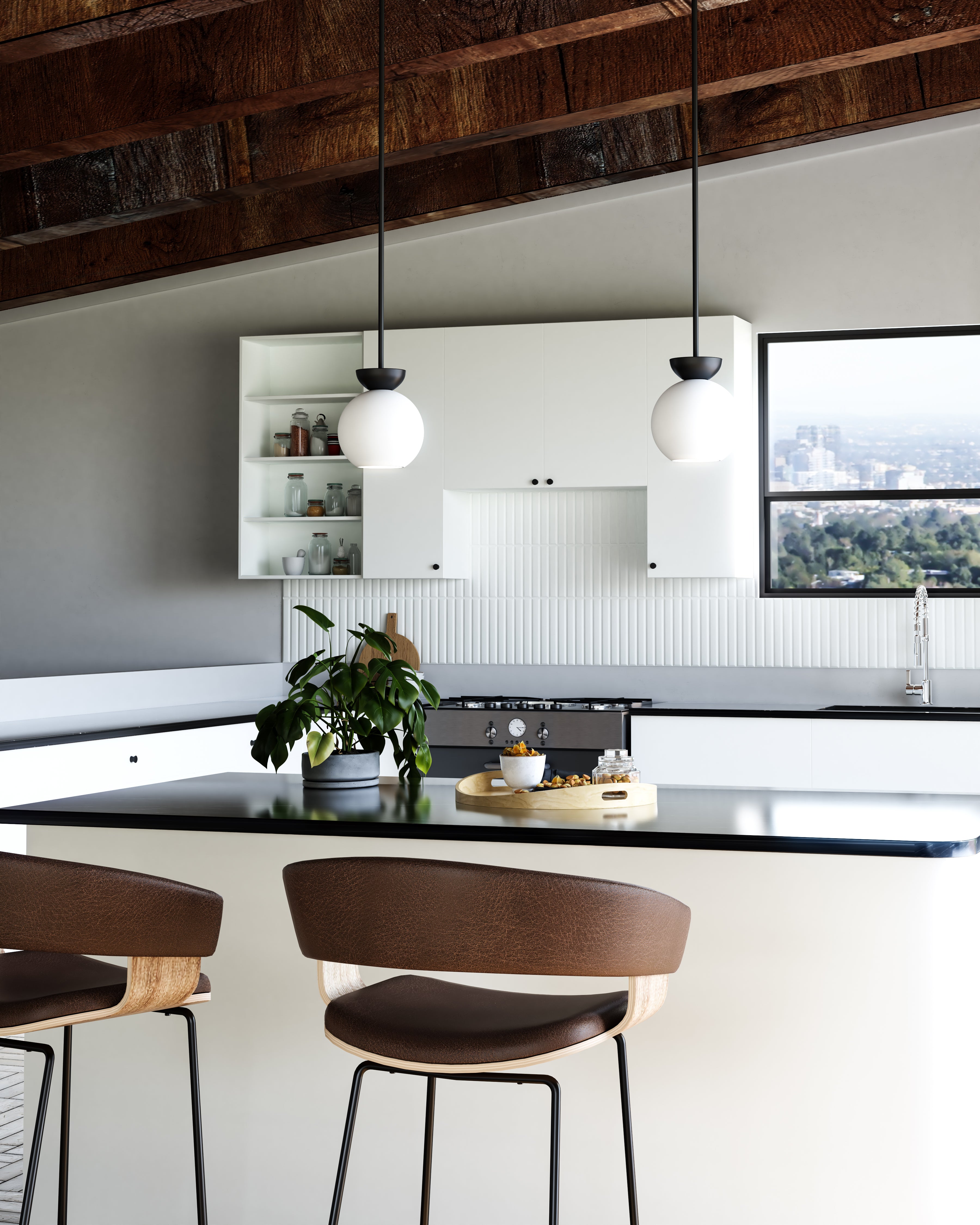 Arcadia 8" 1 Light Pendant