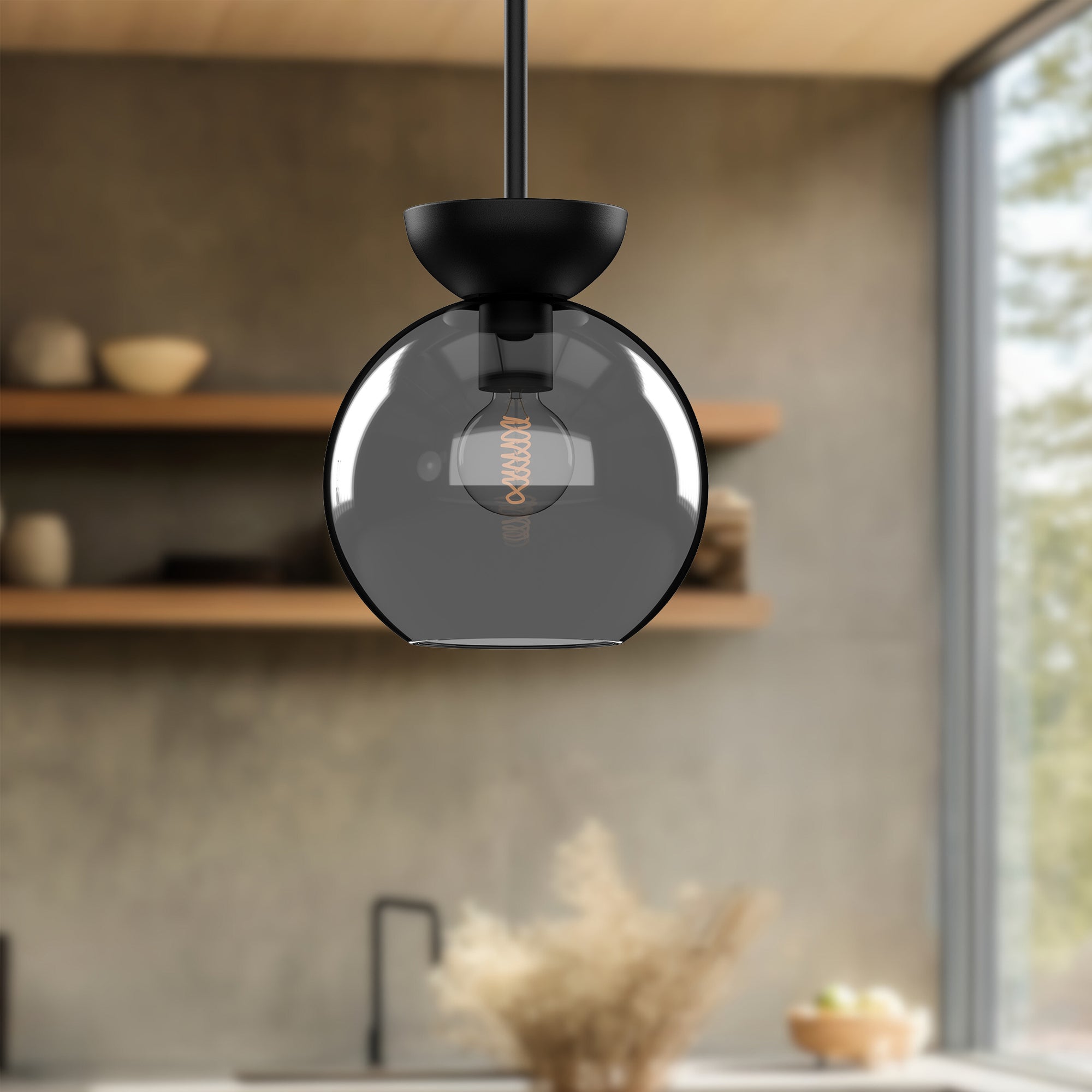 Arcadia 8" 1 Light Pendant