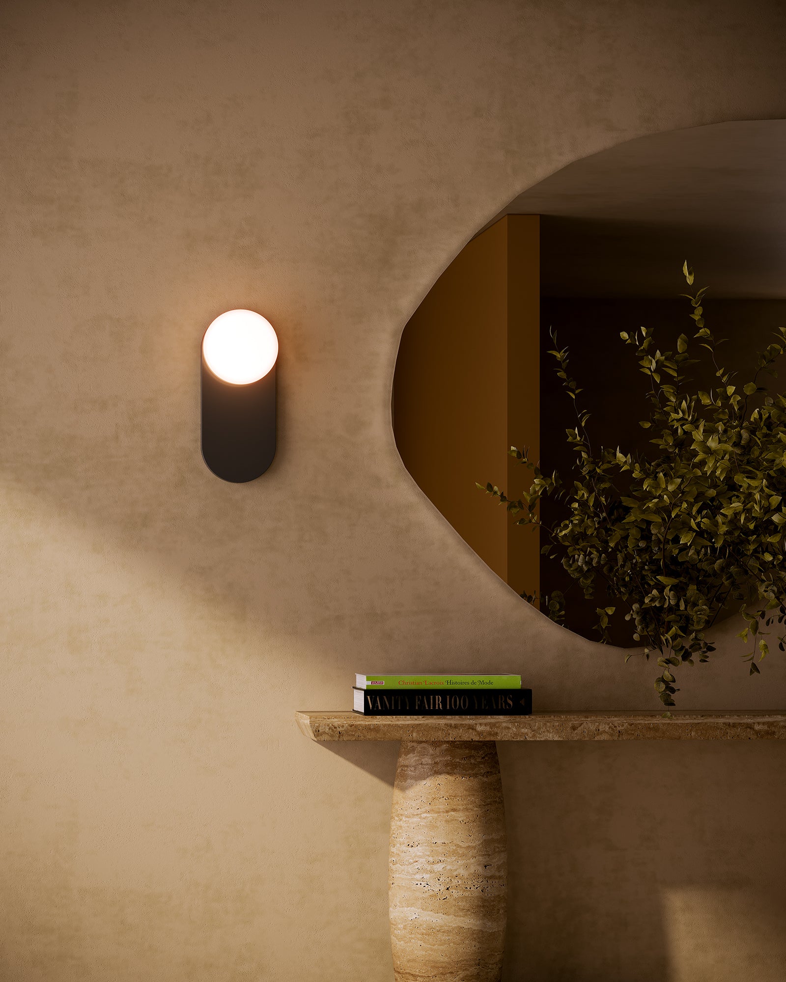 Ariel 12" Socket Wall/Vanity Light