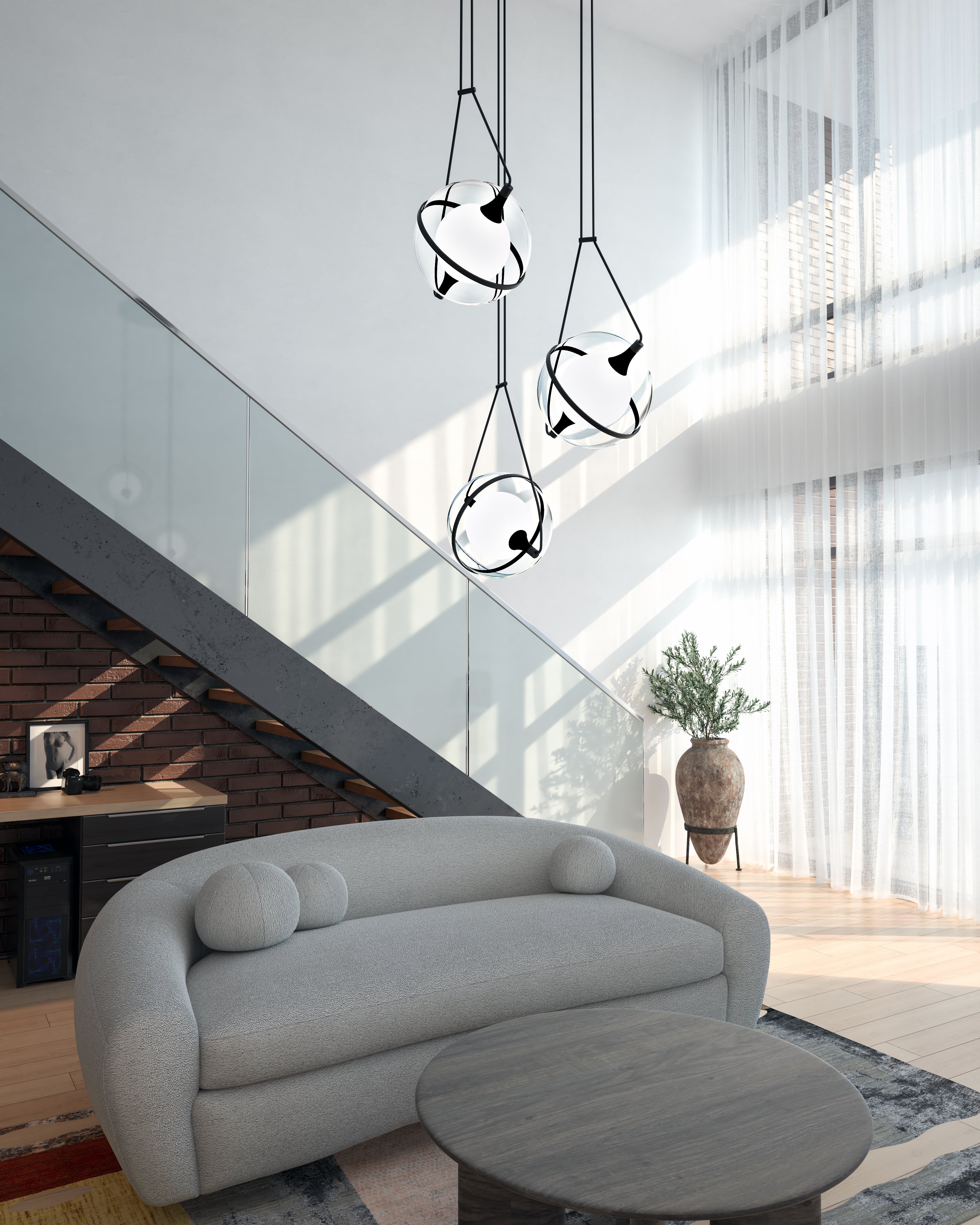 Aries 28" LED Chandeliers
