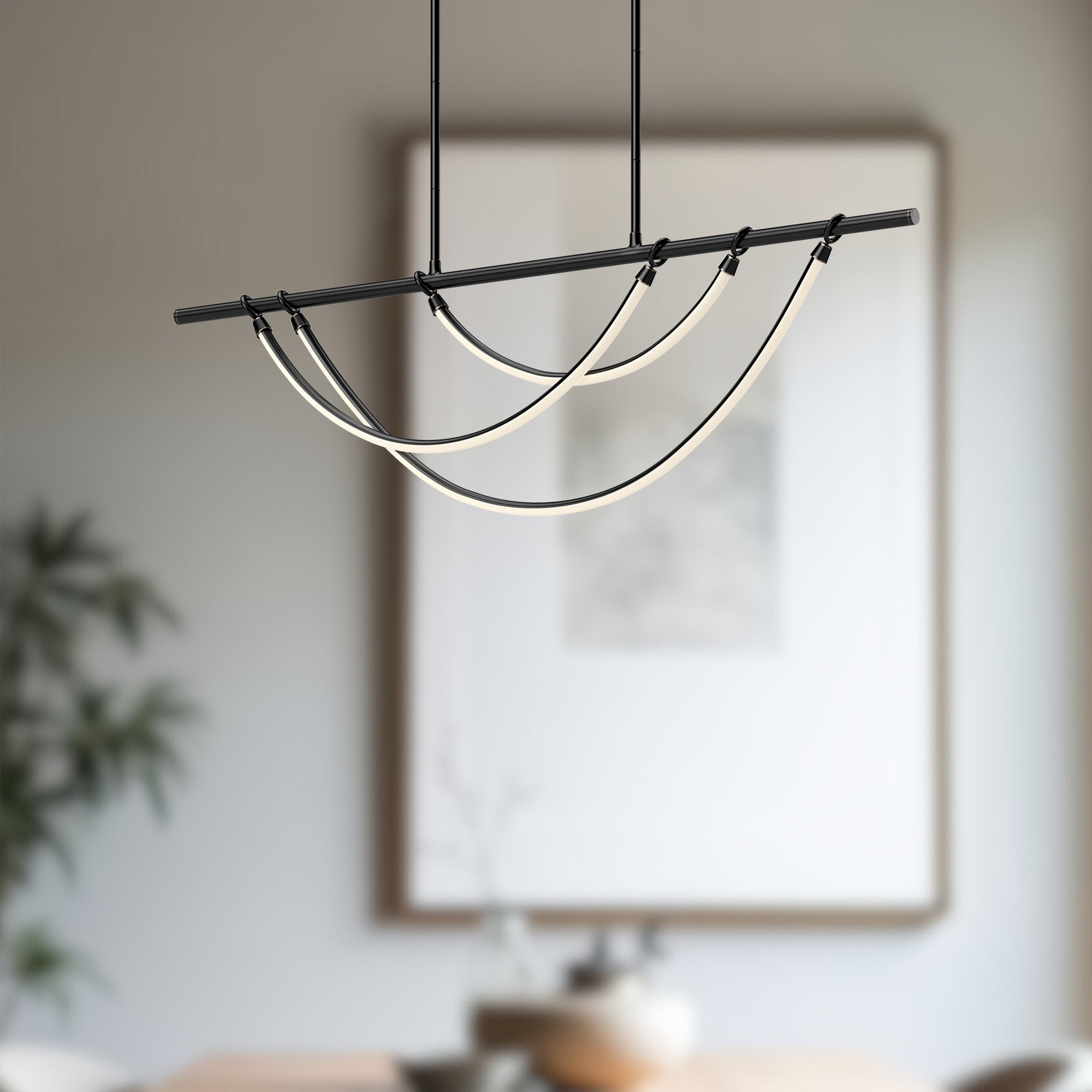 Aryas 48" LED Linear Pendant