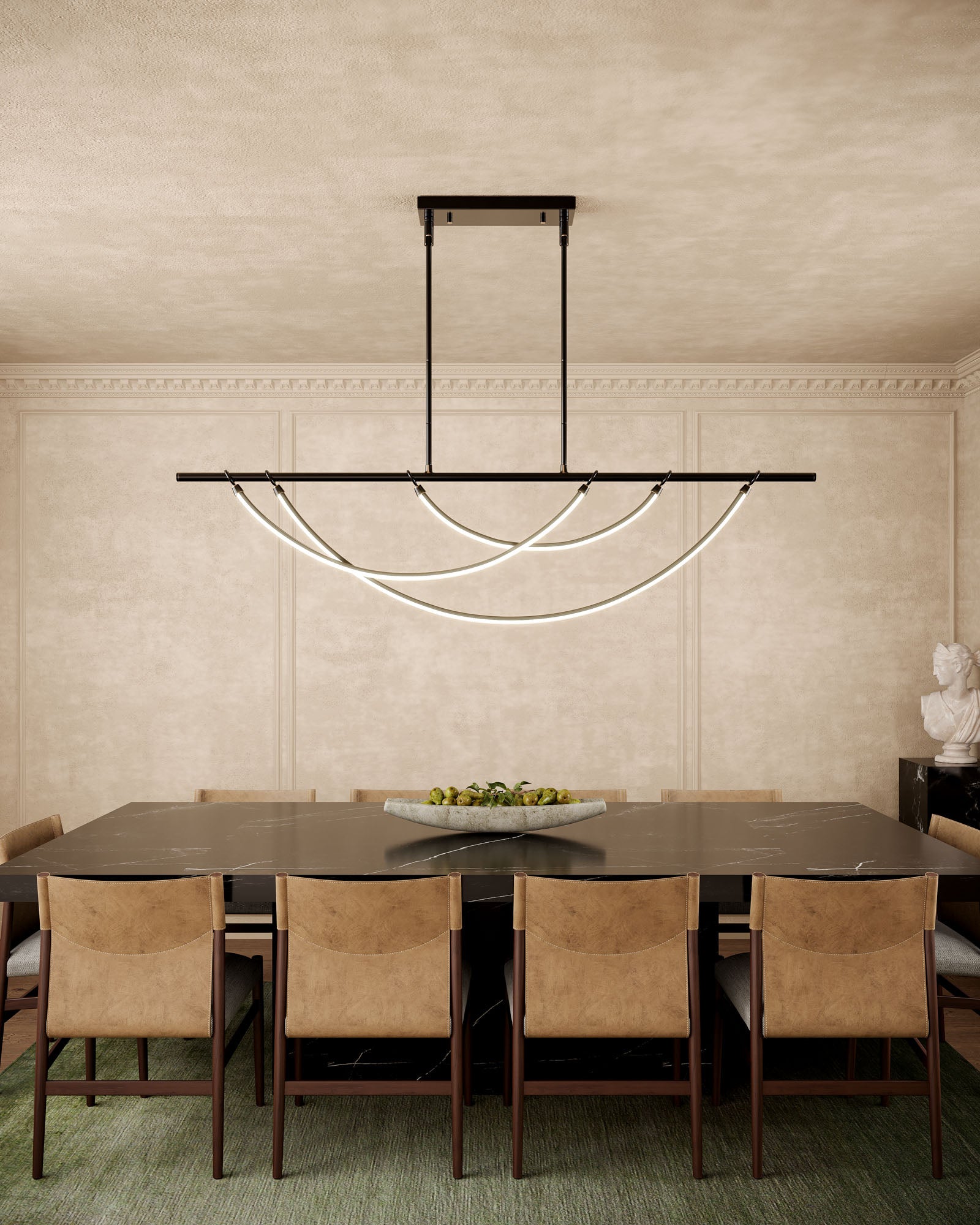 Aryas 60" LED Linear Pendant
