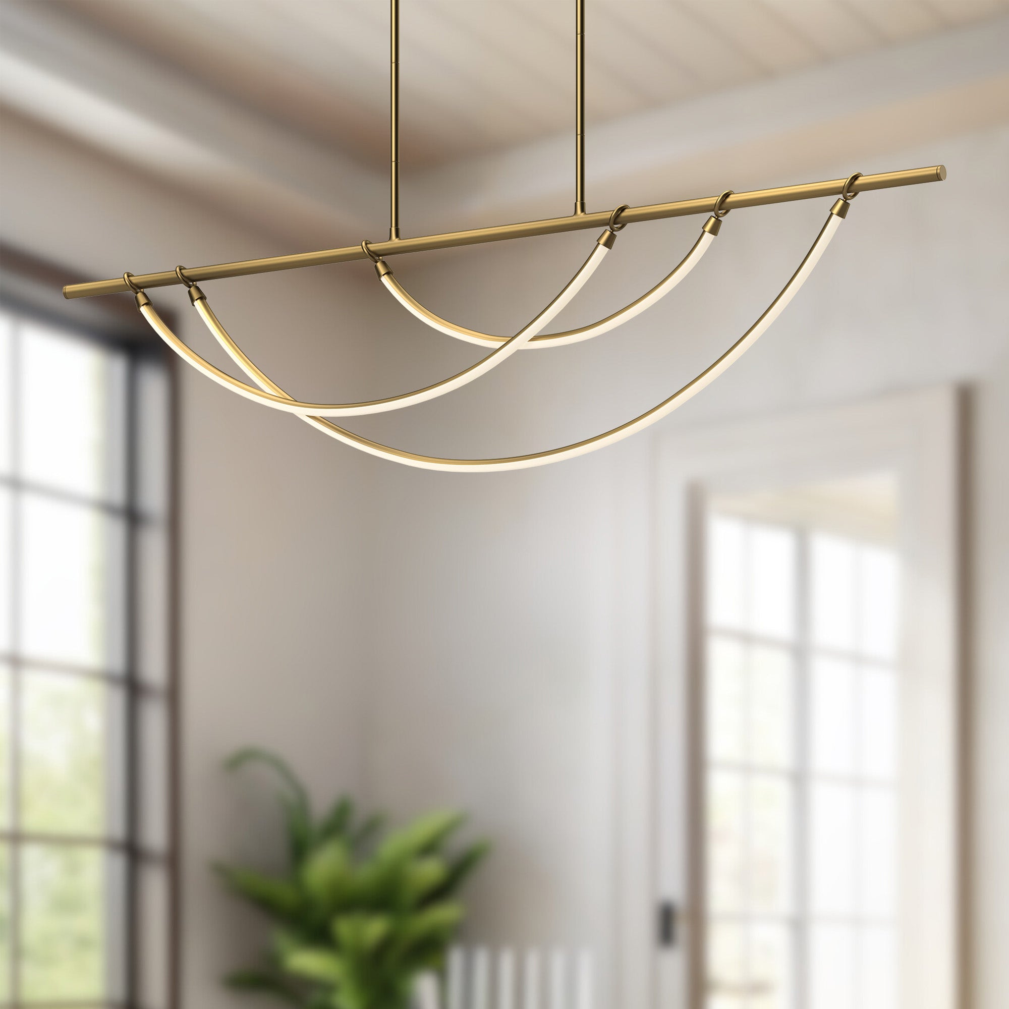 Aryas 60" LED Linear Pendant