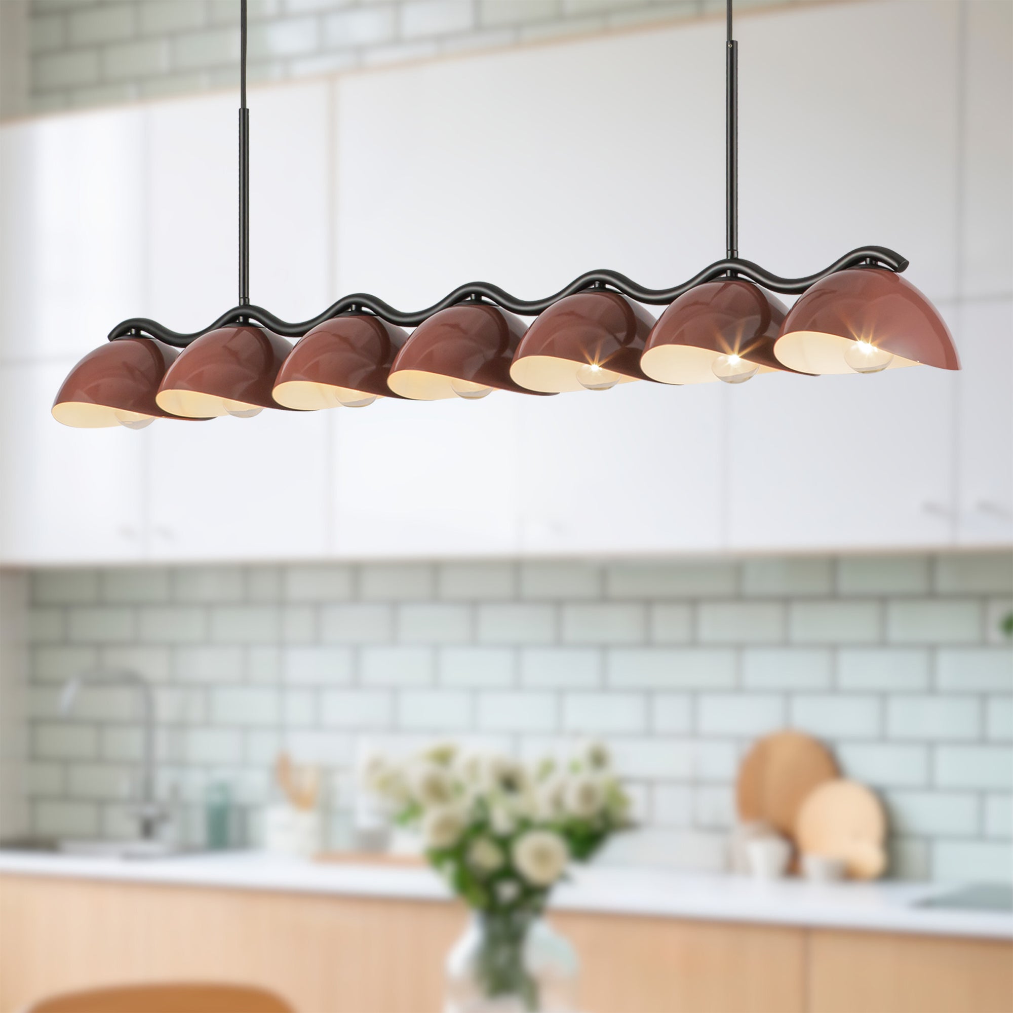 Atlas 42" Socket Linear Pendant