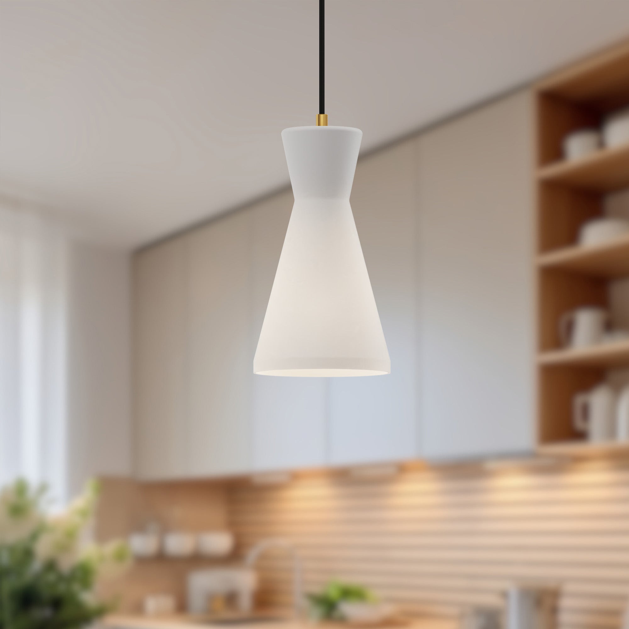 Betty 6" 1 Light Pendant