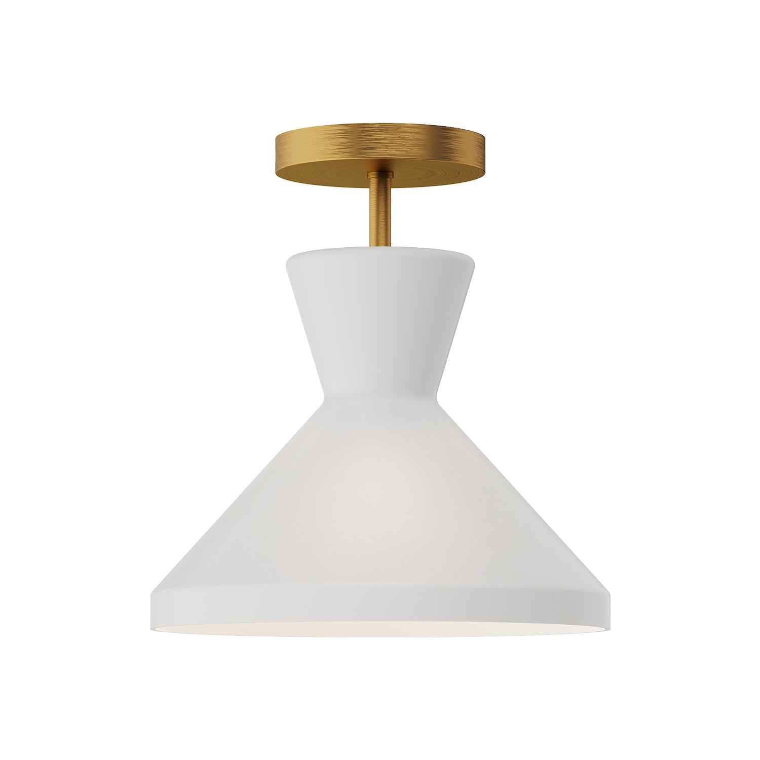 Betty 10" 1 Light Semi Flush Mount
