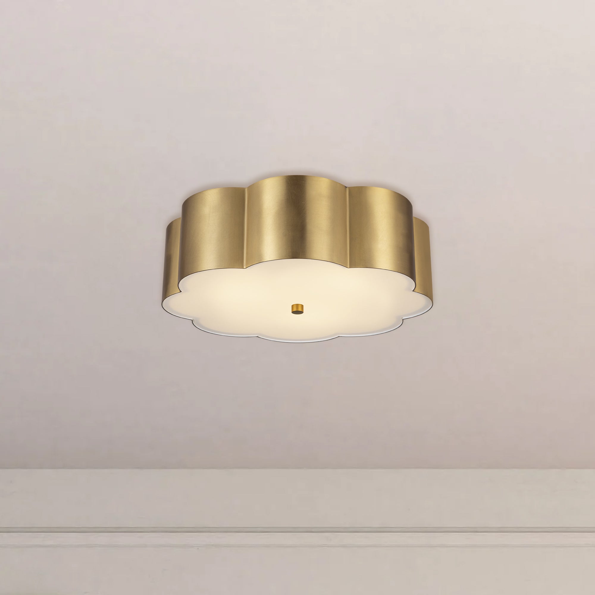 Blossom 14" Socket Flush Mount