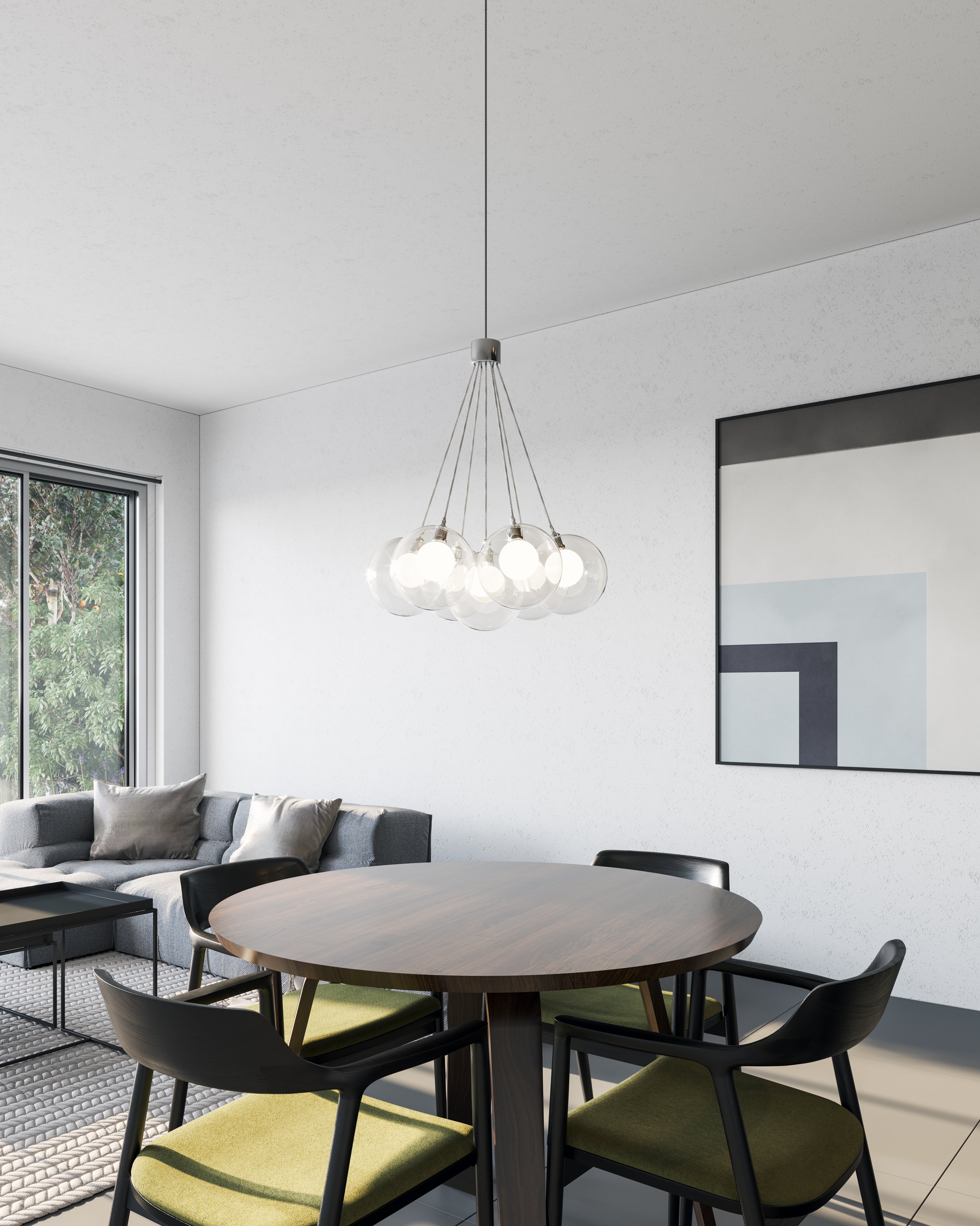 Bolla 17" LED Chandeliers